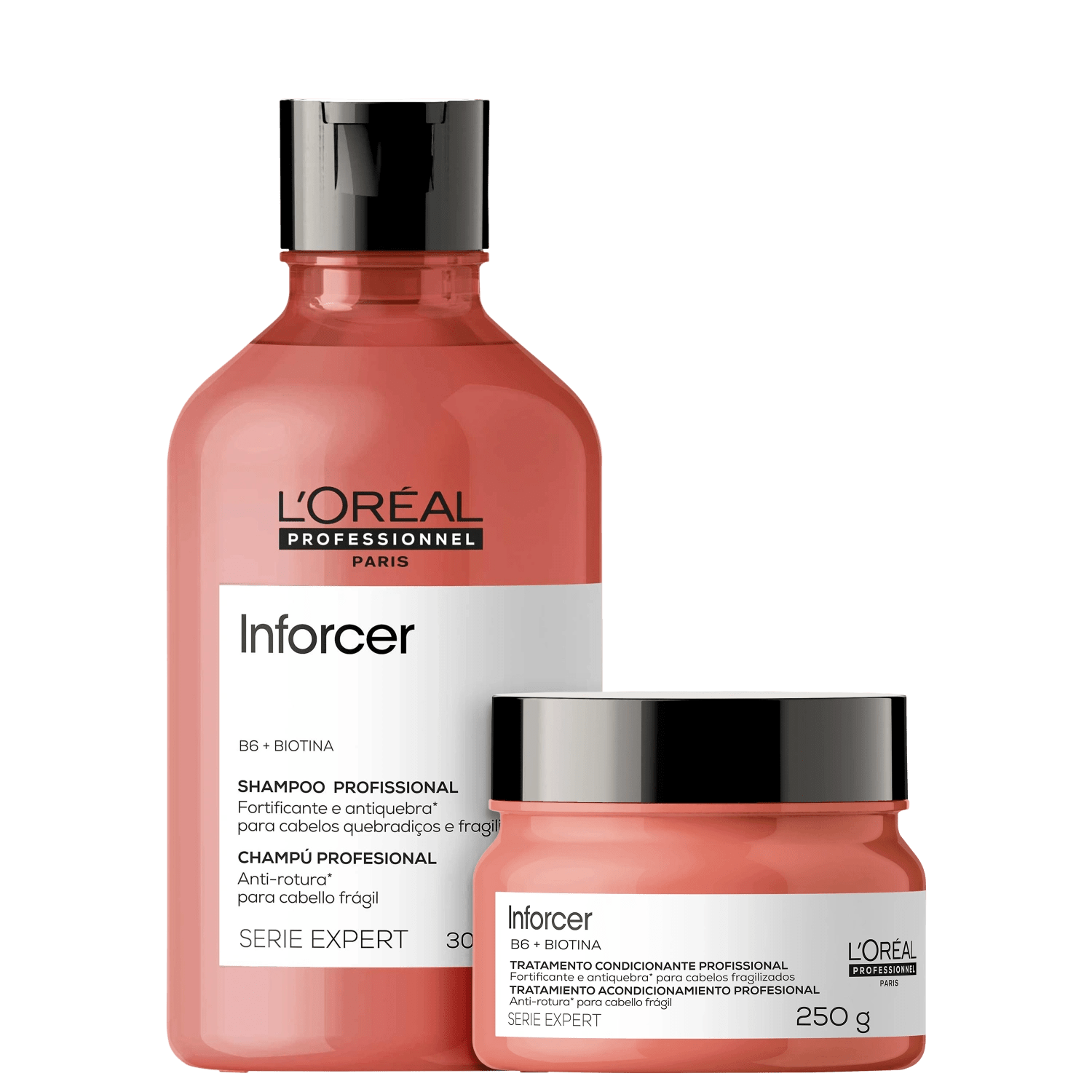 Kit L'Oréal Professionnel Inforcer Tratamento (2 Produtos)