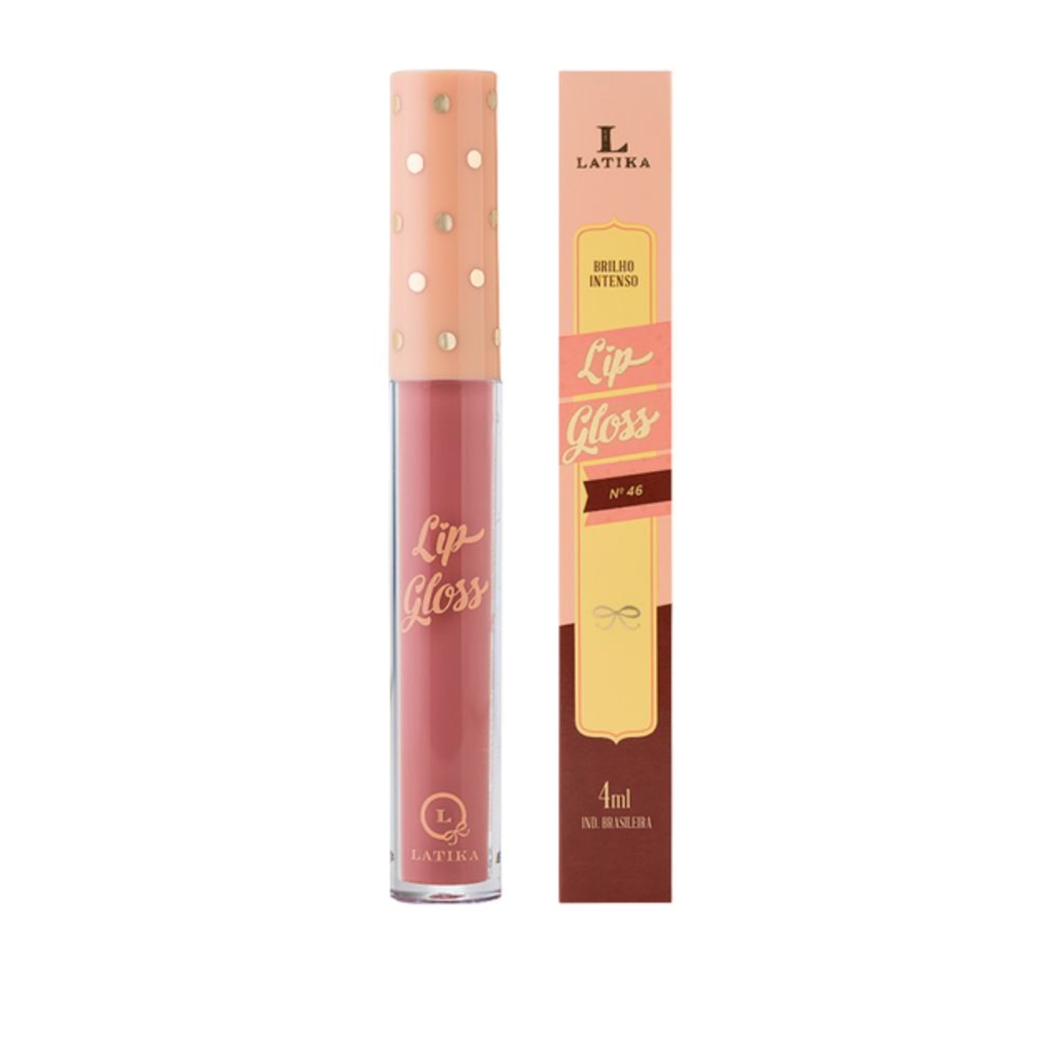 Latika Lip Gloss N° 46 - Brilho Labial 4ml
