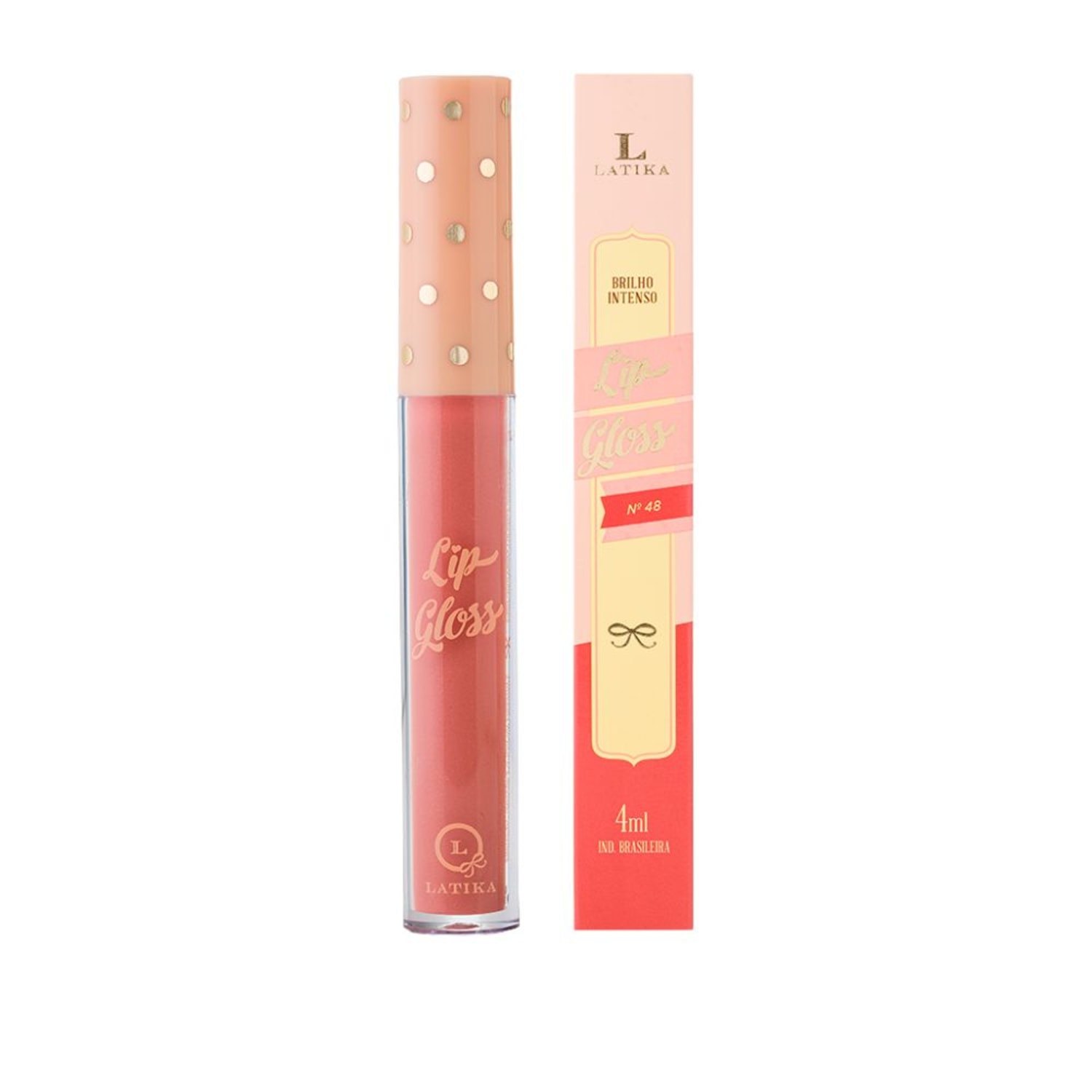 Latika Lip Gloss N° 48 - Brilho Labial 4ml