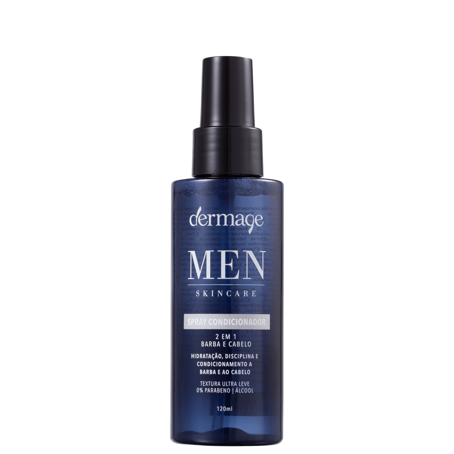 Dermage Men Skincare Condicionador 2 em 1 - Spray Leave-in 120ml