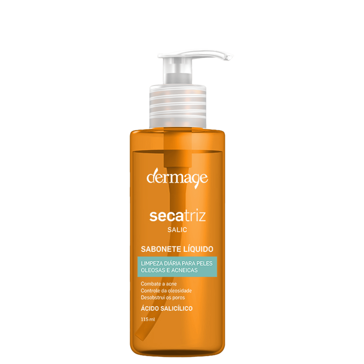 Dermage Secatriz Salic - Sabonete Líquido Facial 115ml
