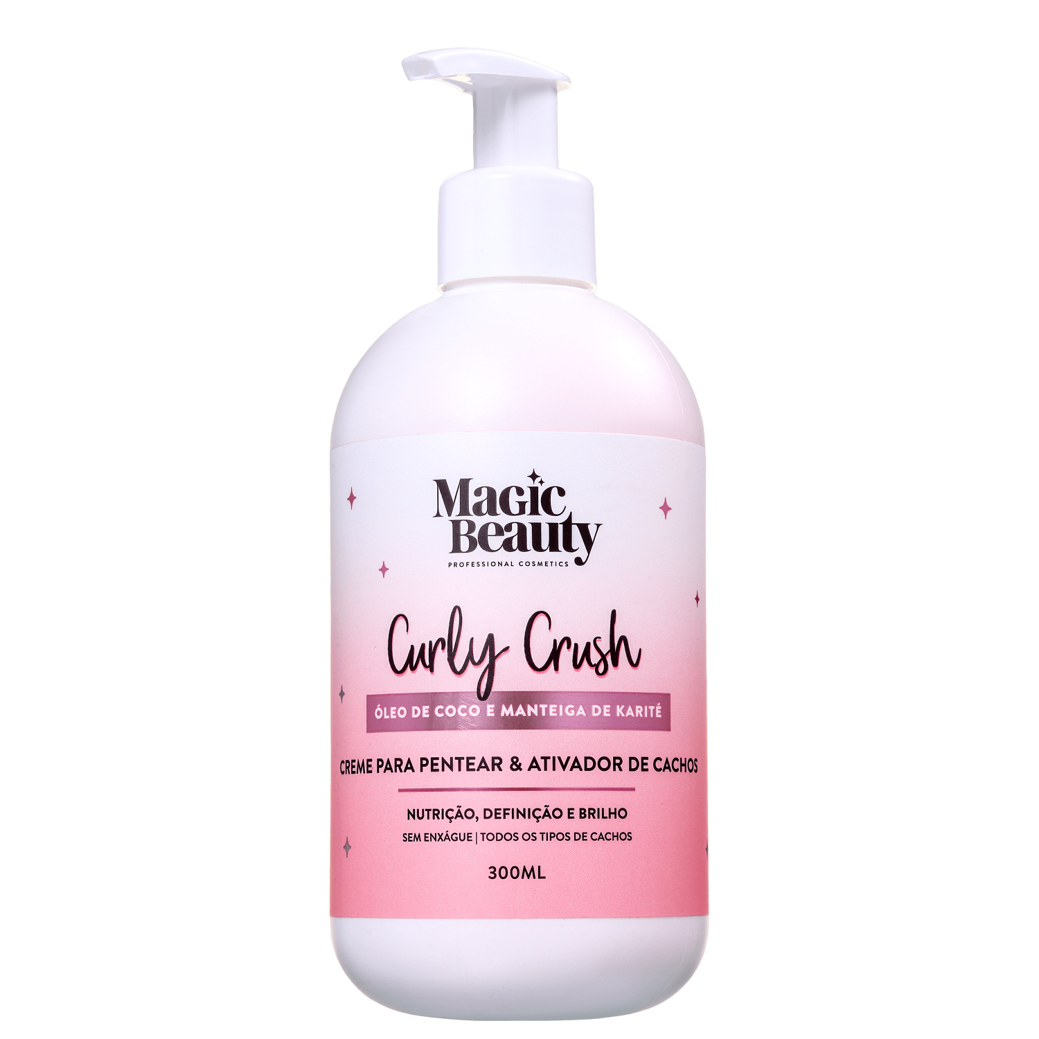 Magic Beauty Curly Crush - Creme para Pentear 300ml