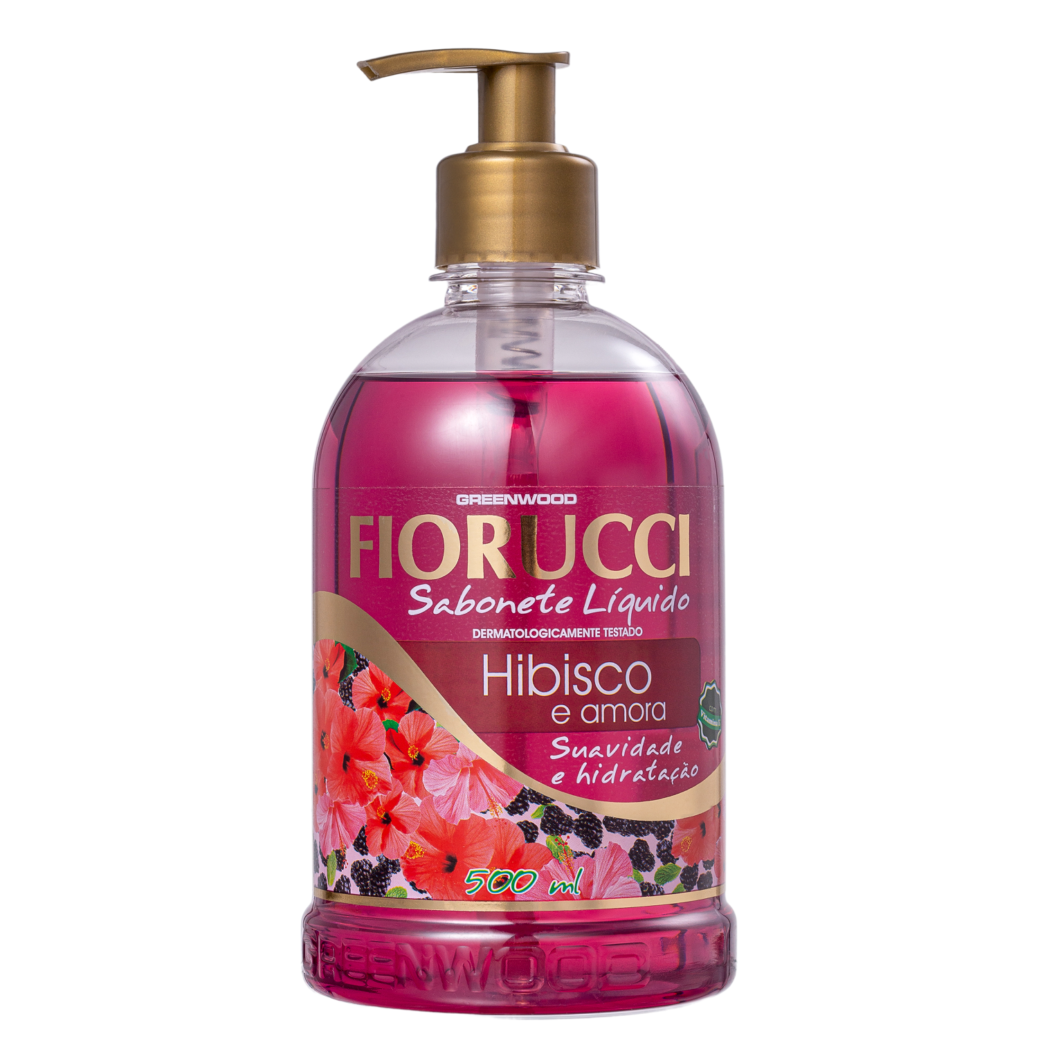 Fiorucci Hibisco e Amora - Sabonete Líquido 500ml