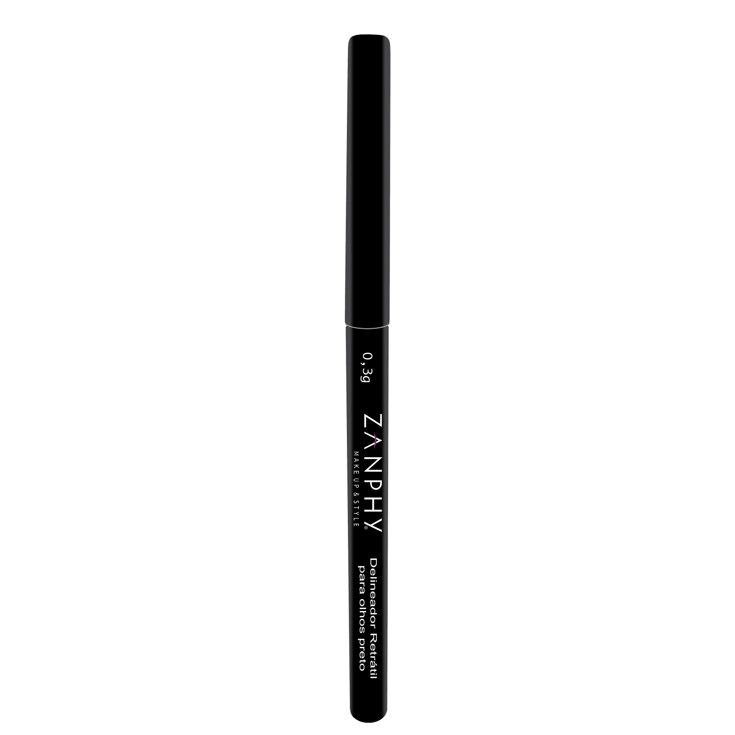 Zanphy Retrátil Preto - Lápis Delineador 1,2g