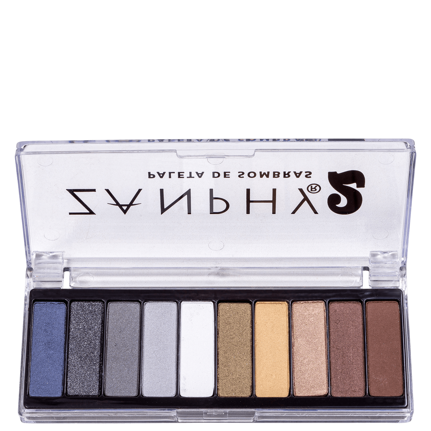 Zanphy 10 Cores 2 - Paleta de Sombras 20g