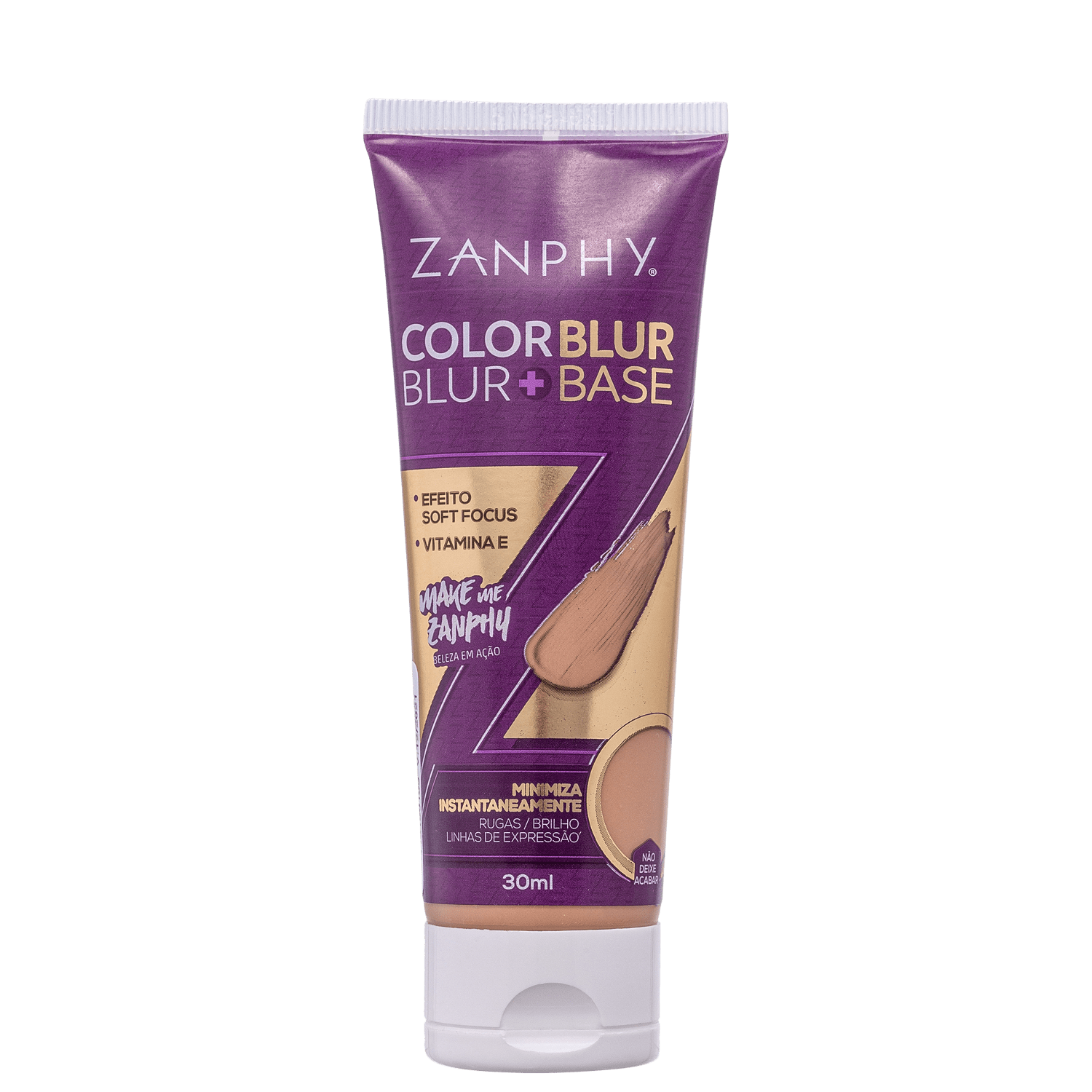 Zanphy Color Blur Bege Médio - Base 2 em 1 30ml