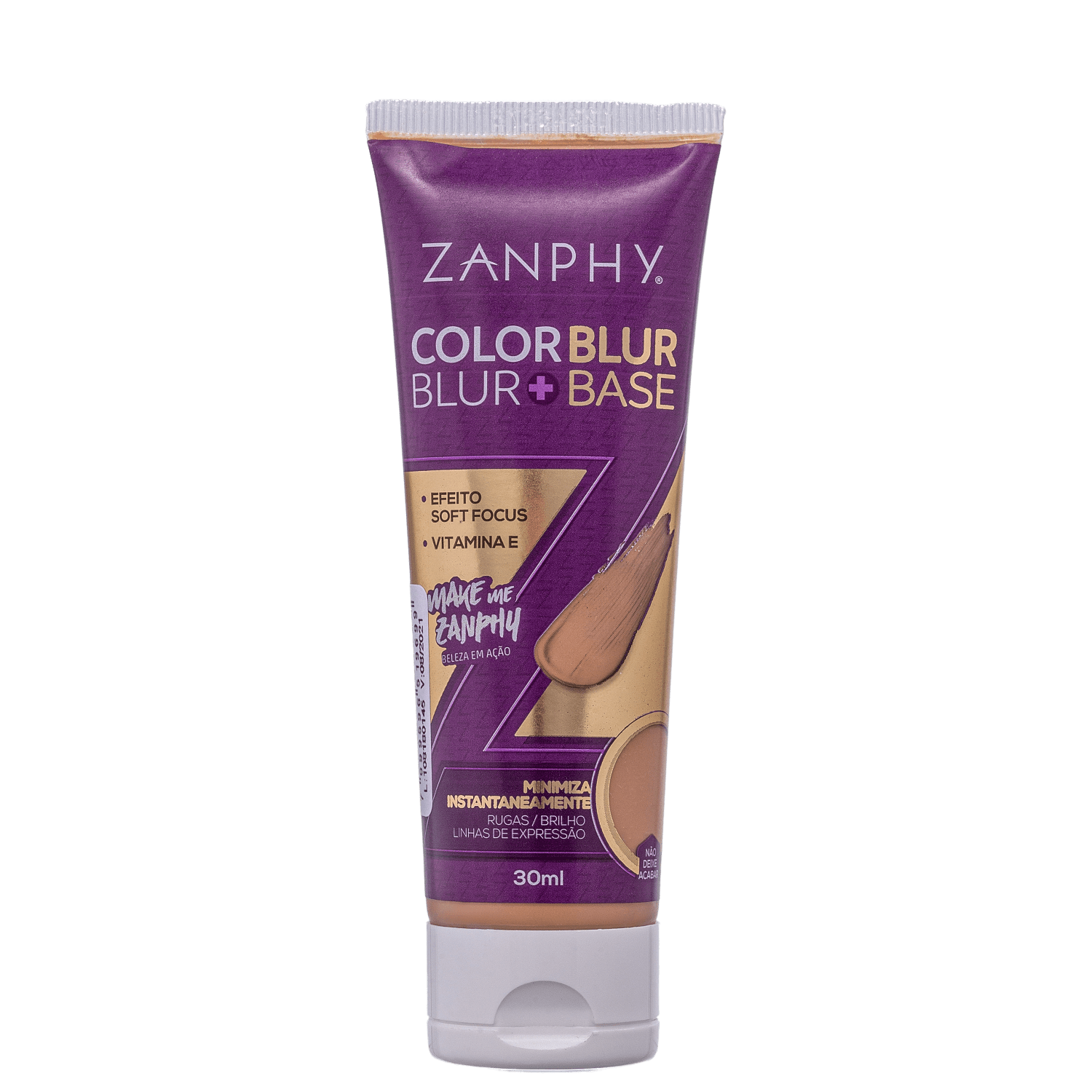 Zanphy Color Blur Bege Escuro - Base 2 em 1 30ml
