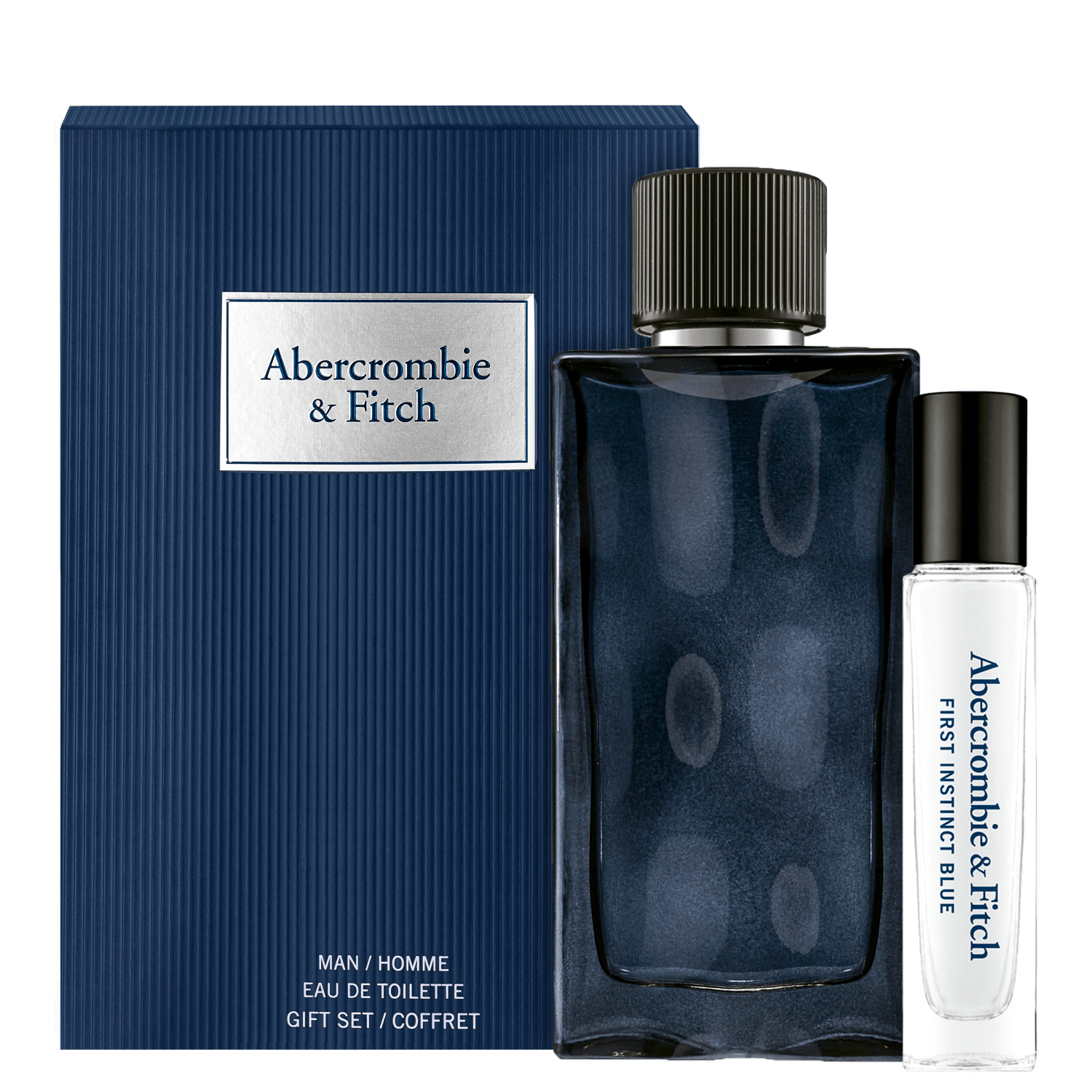 Conjunto First Instinct Man Blue Abercrombie & Fitch Masculino - Eau de Toilette 100ml + Travel Size 15ml