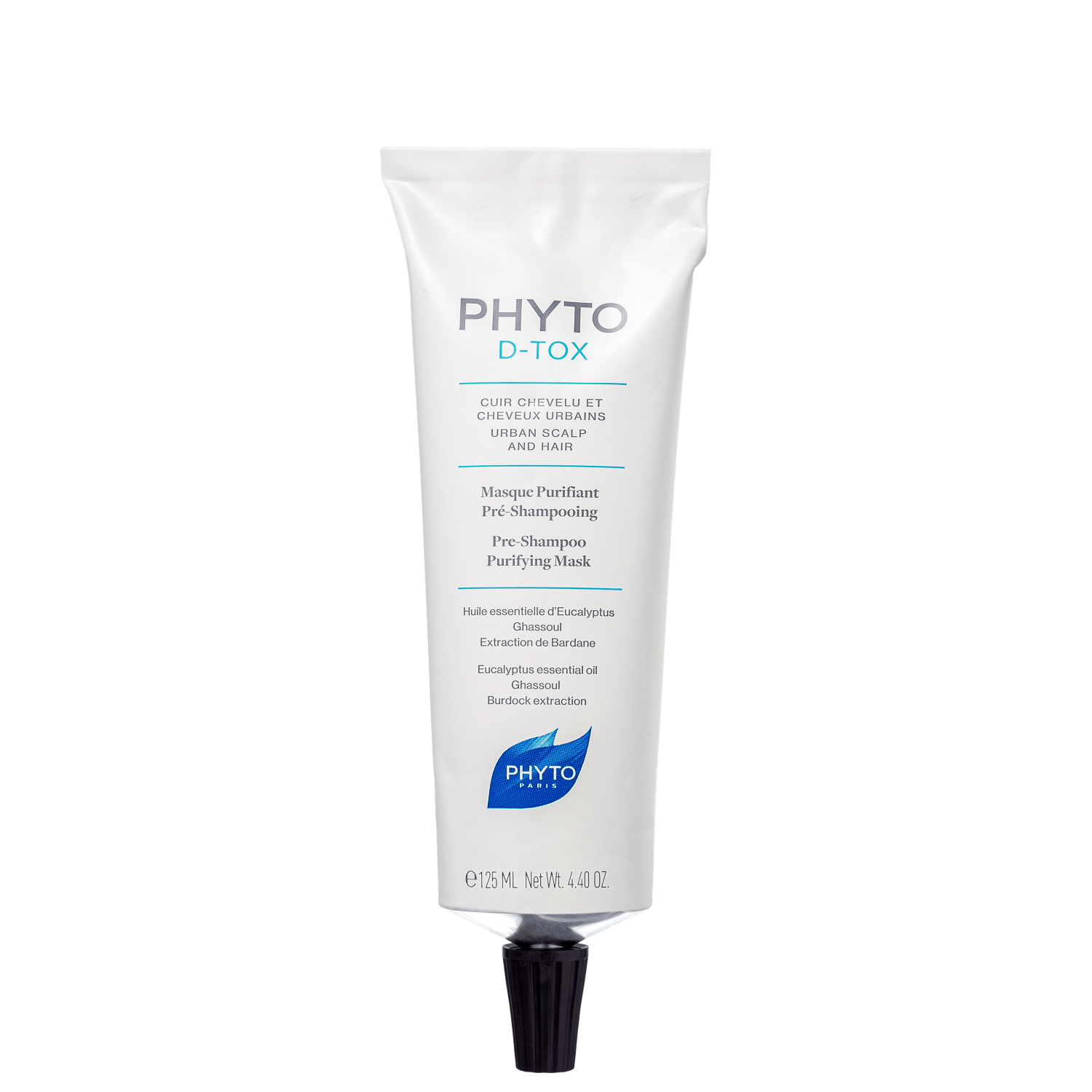 PHYTO Phytodetox Purifiant - Máscara Pré-Shampoo 125ml