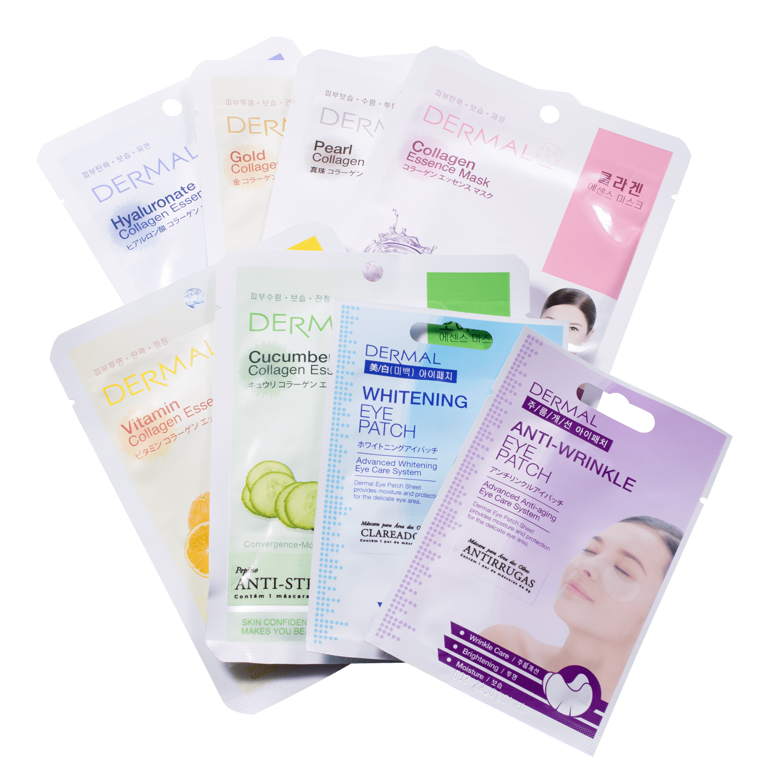 Kit Dermal Luxury Mask (8 Produtos)