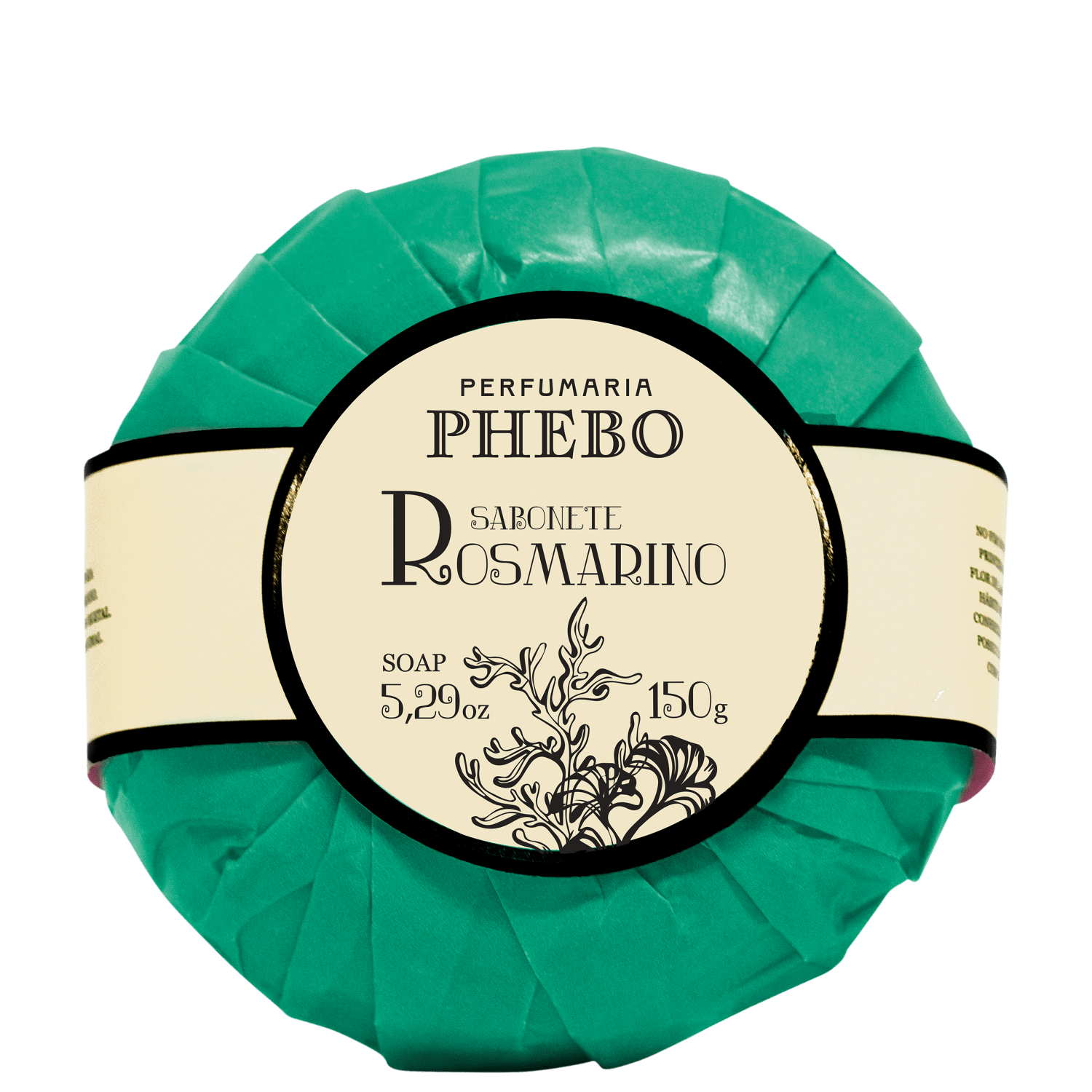 Phebo Rosmarino - Sabonete em Barra 150g