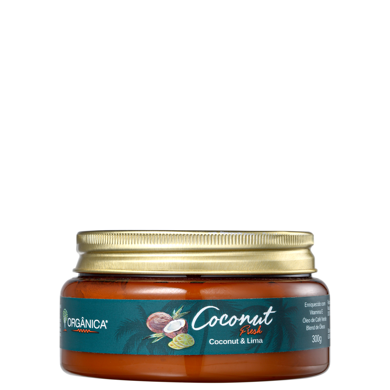 Orgânica Coconut & Lima Fresh Oil - Creme Hidratante 300g