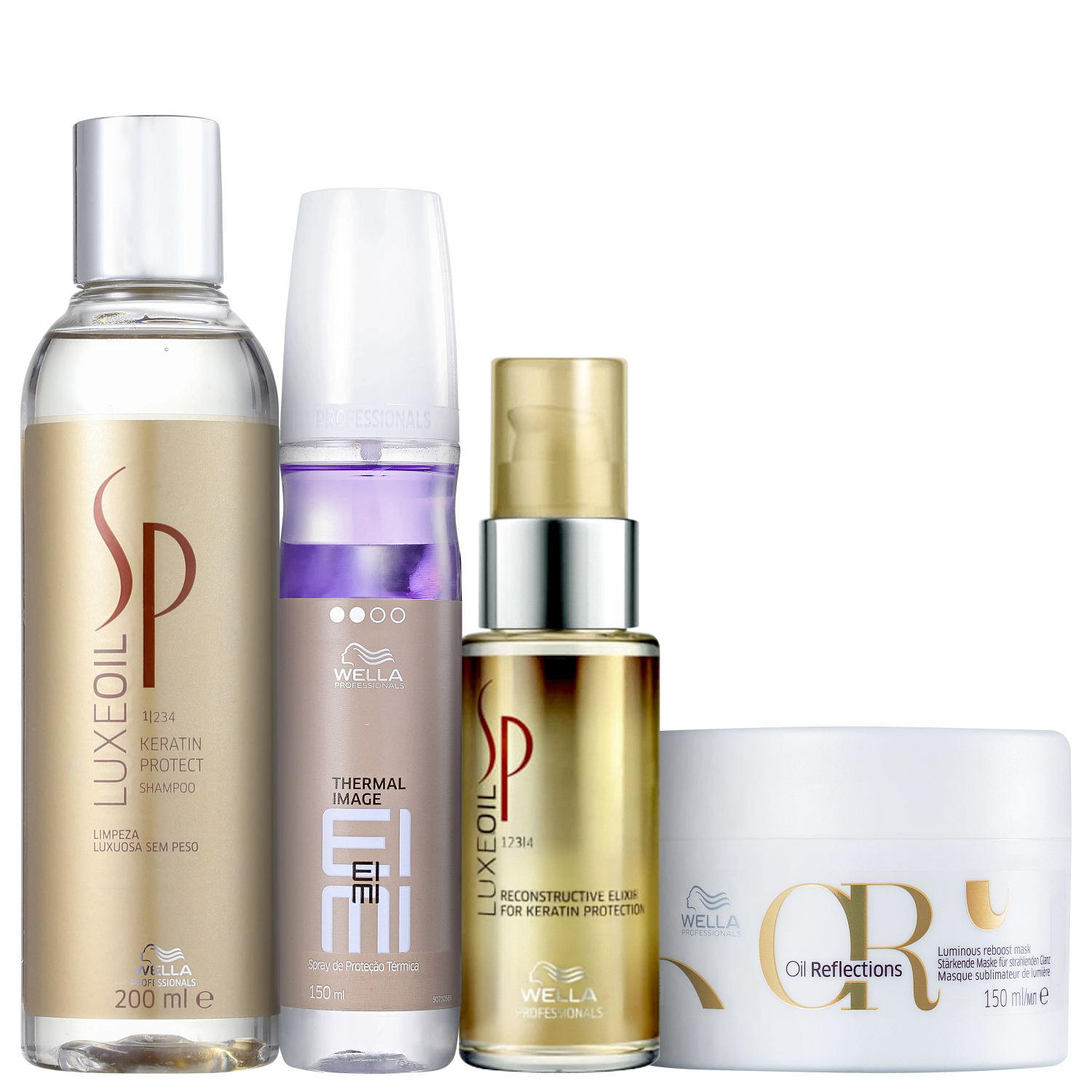 Kit Wella Professionals Premium (4 Produtos)