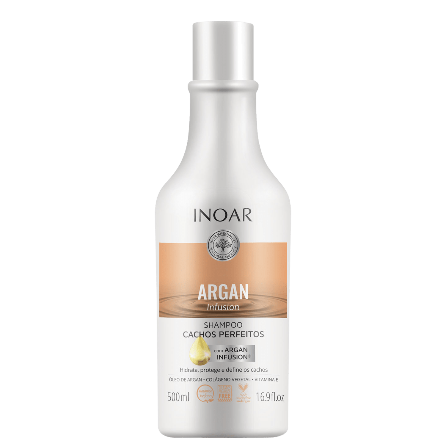 Inoar Argan Infusion Cachos Perfeitos - Shampoo 500ml