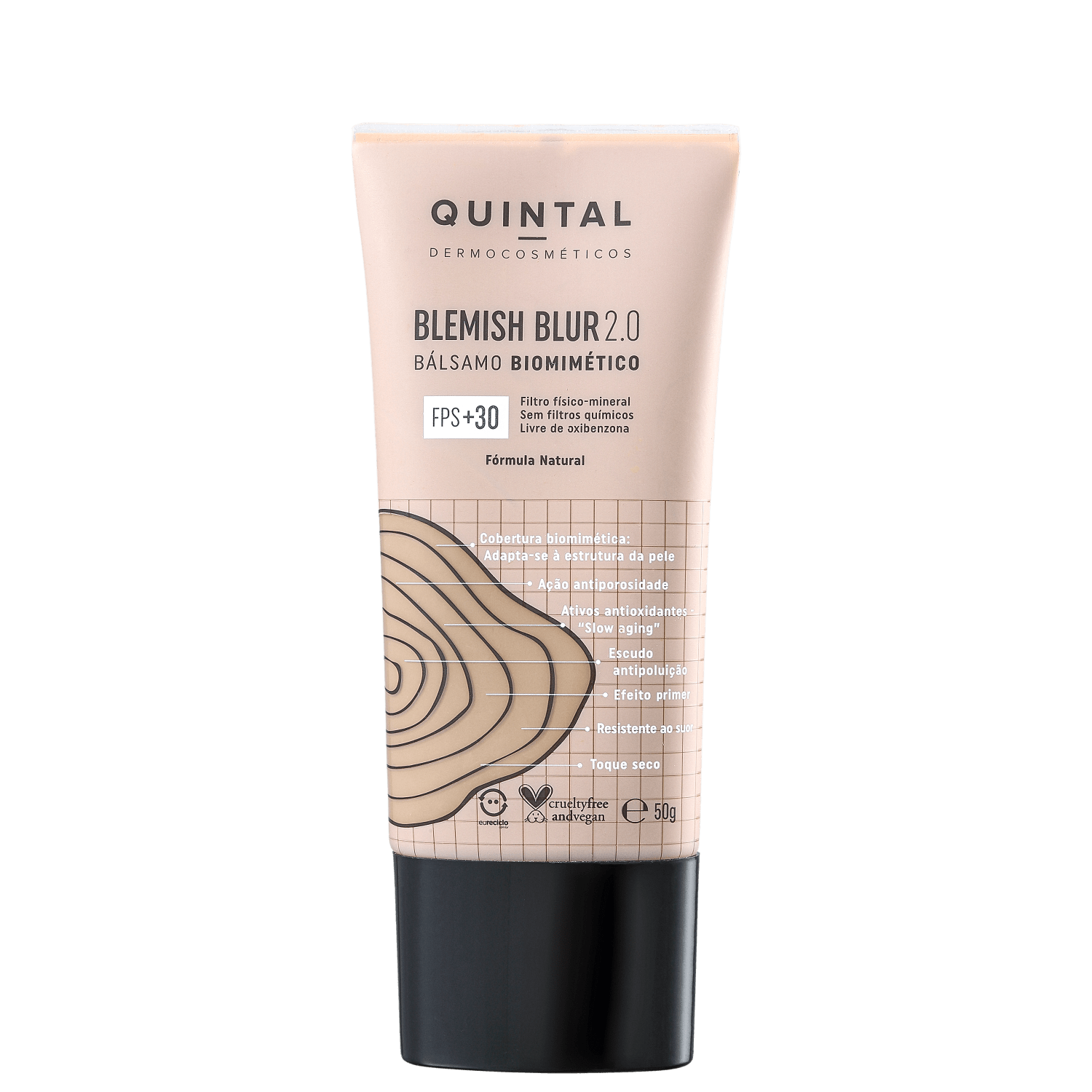 Quintal Blemish Blur Bálsamo Biomimético 4 N - BB Cream 50g