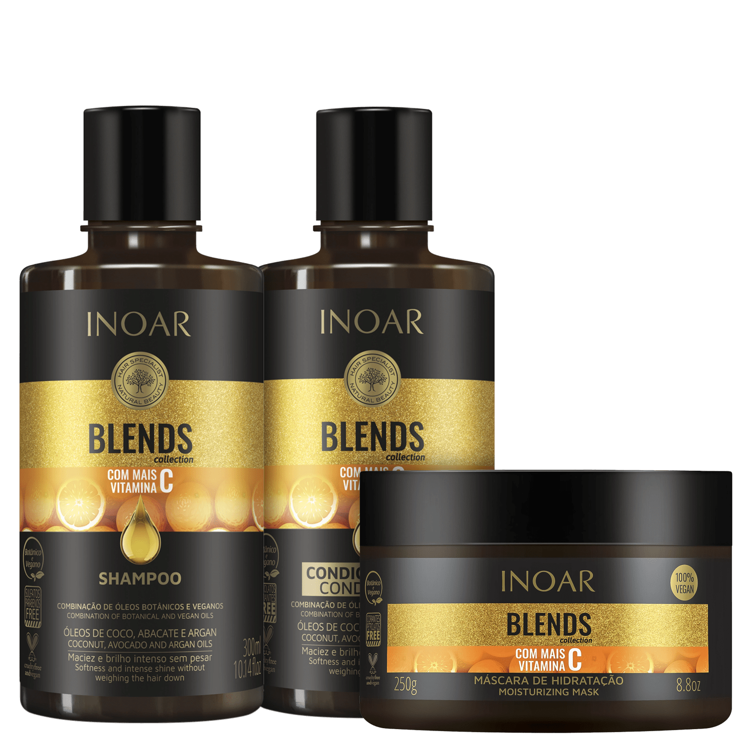 Kit Inoar Blends Trio (3 Produtos)