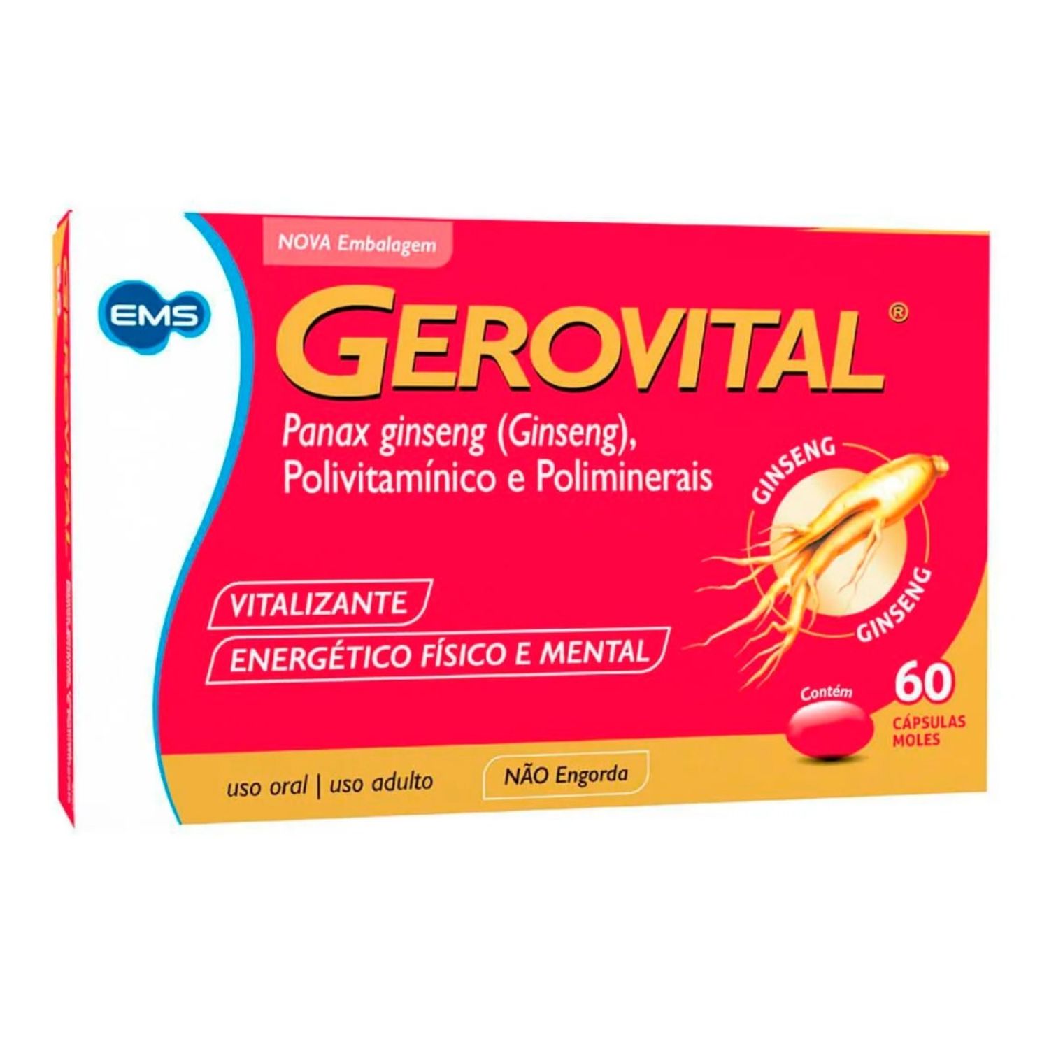 Kit C2 Gerovital Suplemento Alimentar P Fadiga Mental – EMS