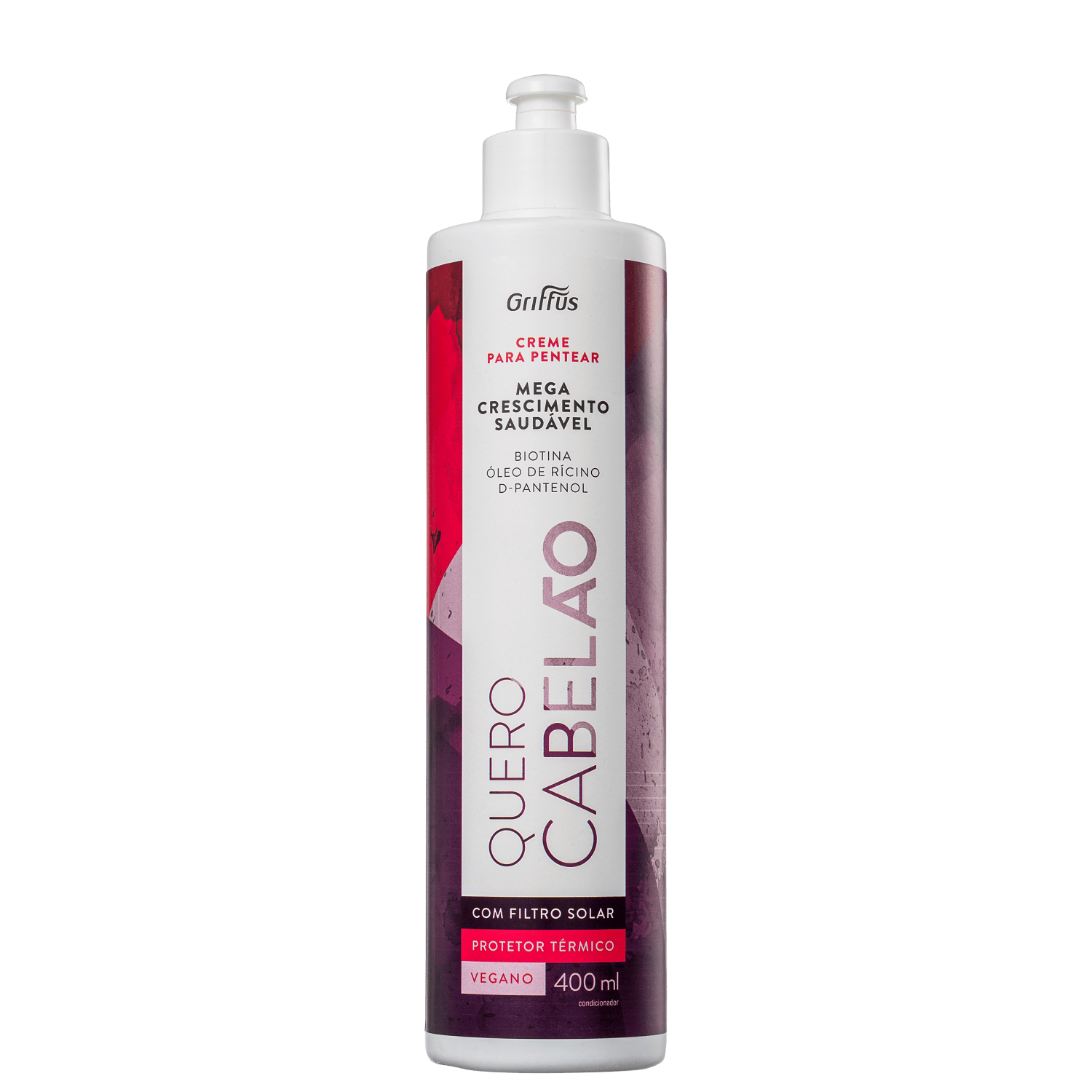 Griffus Quero Cabelão - Creme de pentear 400ml