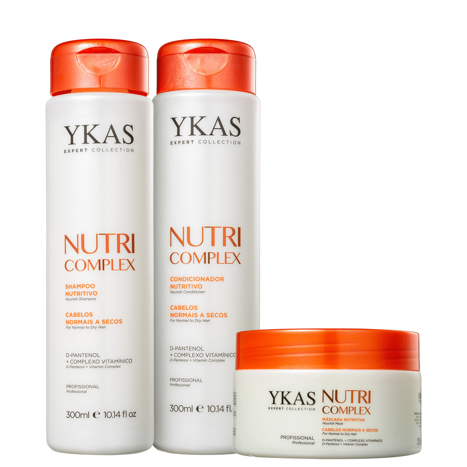 Kit YKAS Nutri Complex Trio (3 Produtos)