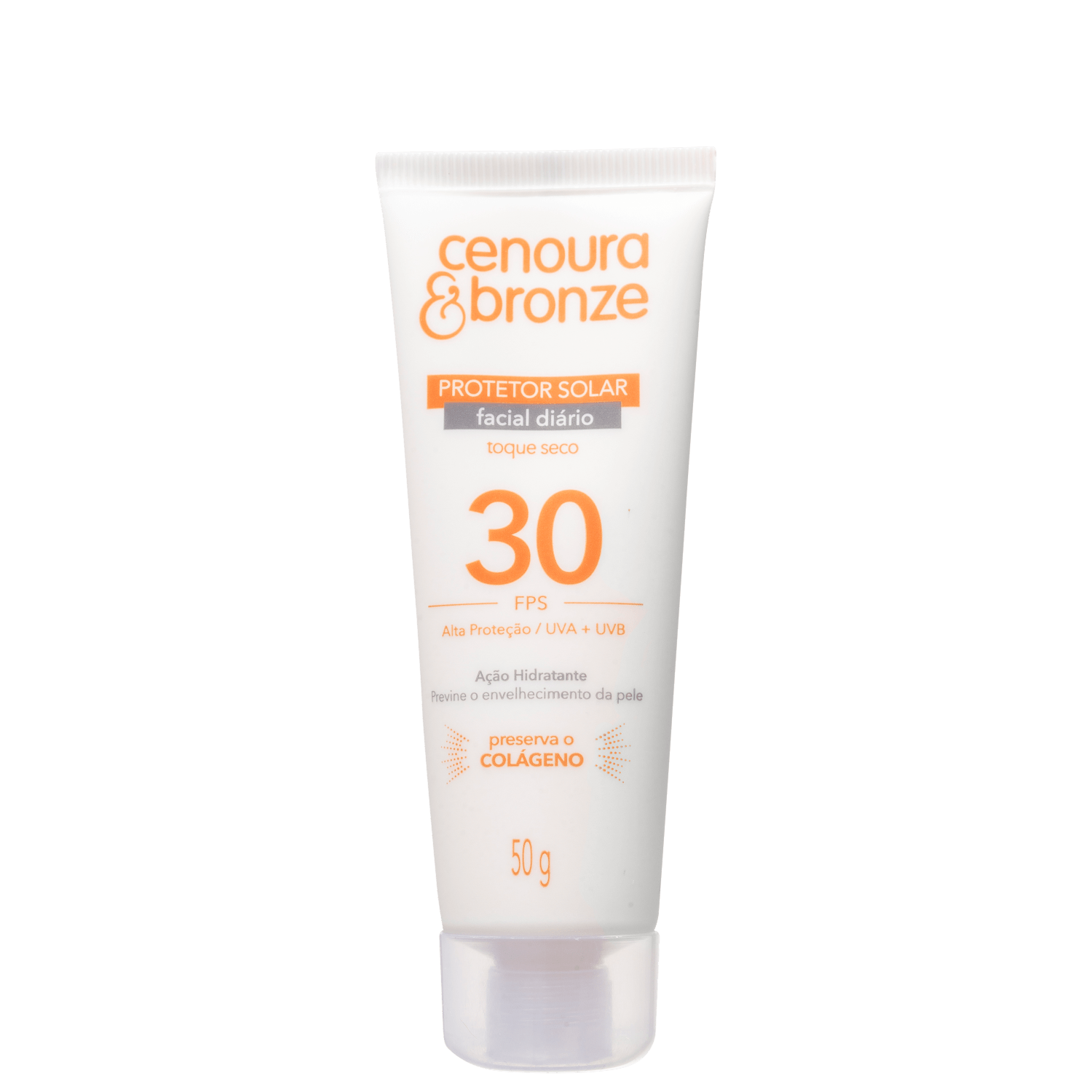 Cenoura & Bronze Diário FPS 30 - Protetor Solar Facial 50g