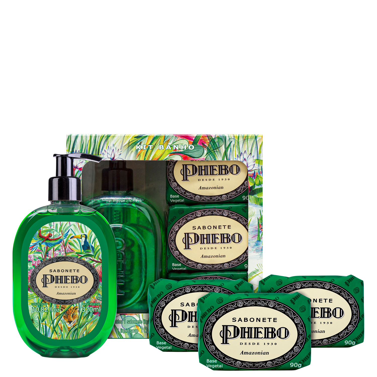 Kit Phebo Amazonian (4 Produtos)