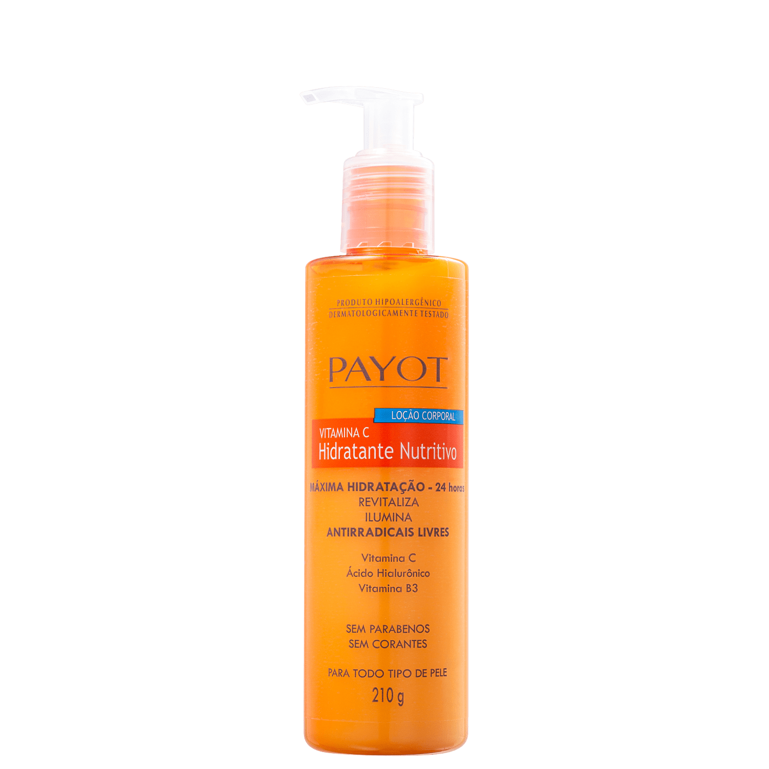 Payot Vitamina C Nutritivo - Loção Hidratante Corporal 210g
