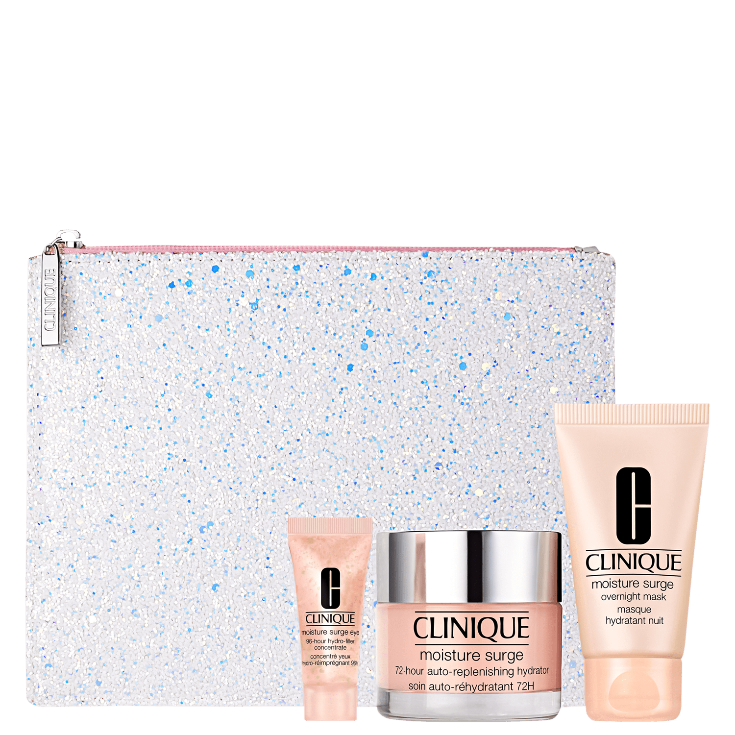 Kit Clinique Moisture Overload (3 Produtos + Nécessaire)