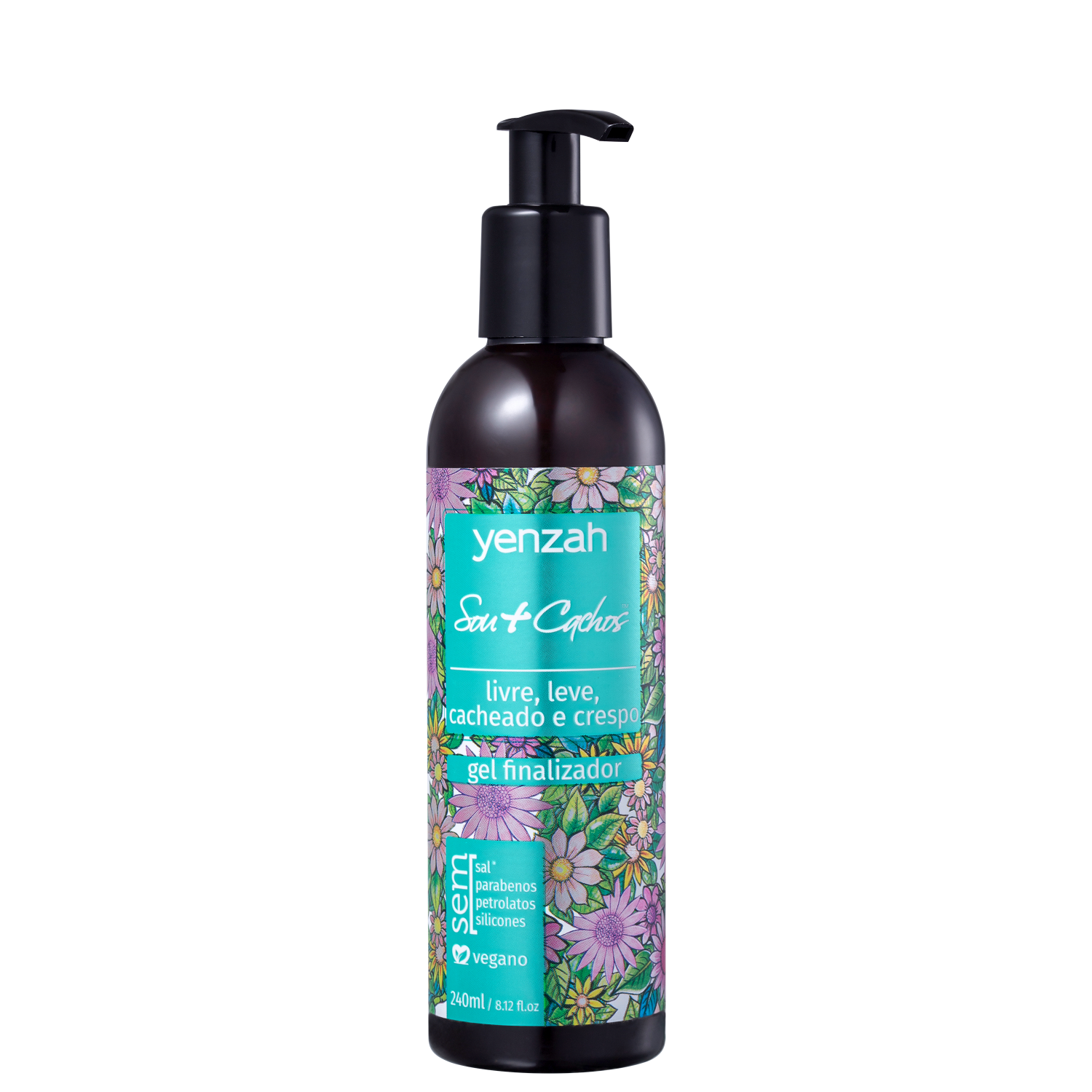 Yenzah Sou + Cachos Finalizador - Gel Ativador de Cachos 240ml