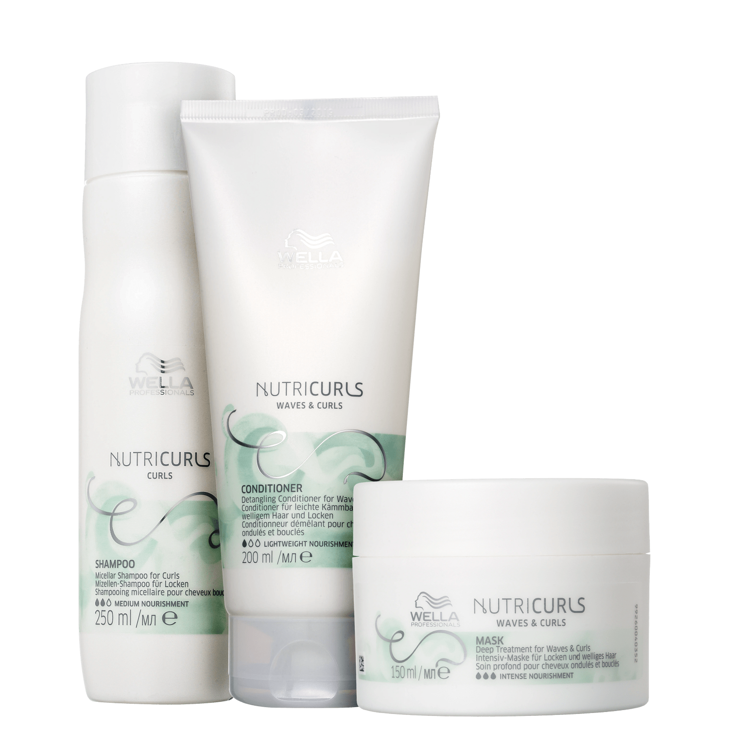 Kit Wella Professionals Nutricurls Trio (3 Produtos)
