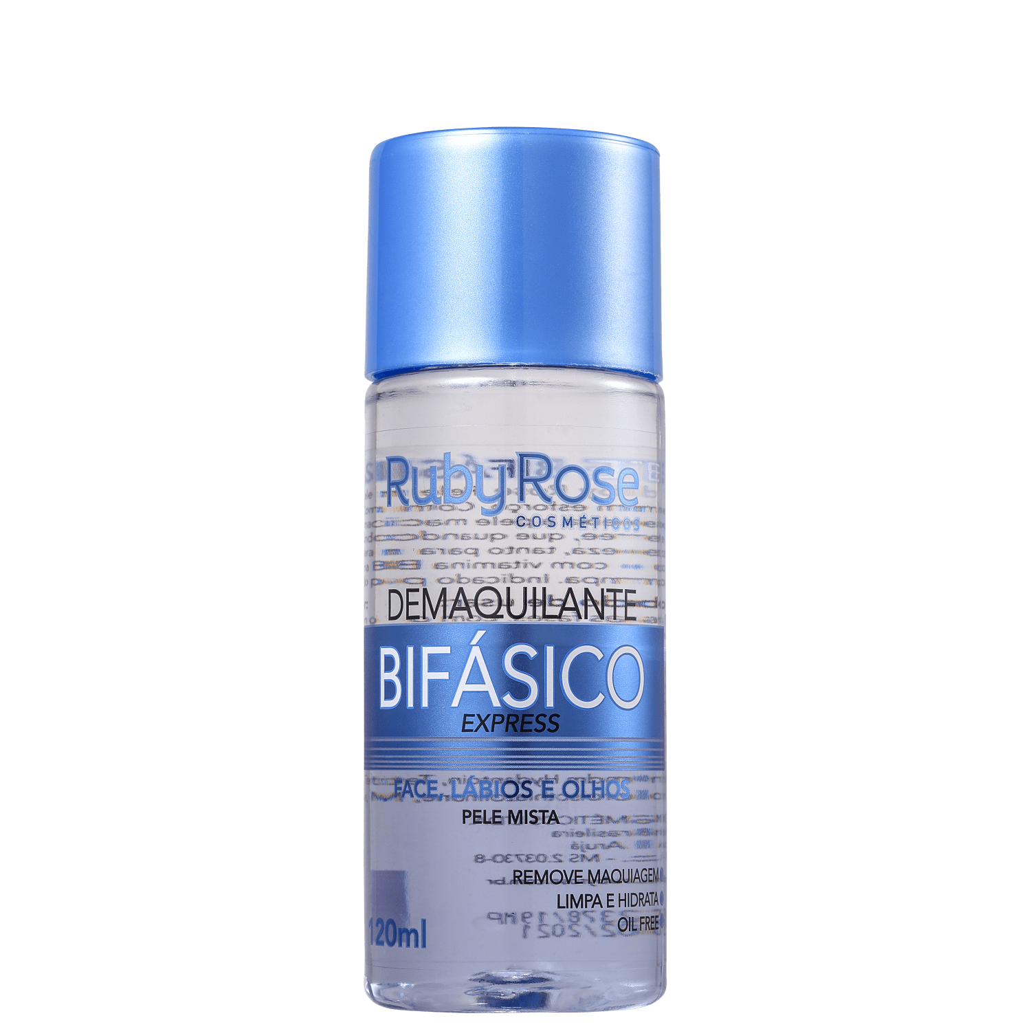 Ruby Rose Express Pele Mista - Demaquilante Bifásico 120ml