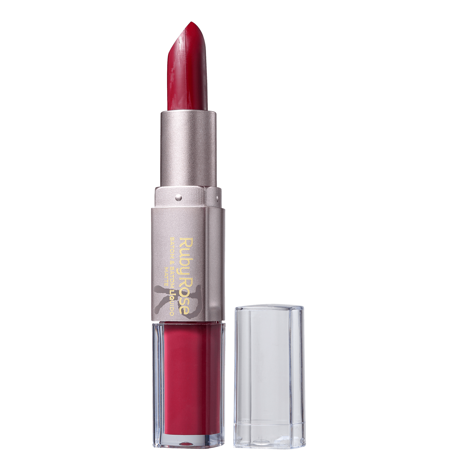 Ruby Rose Duo Matte HB8606 075 - Batom 2 em 1 7,1g