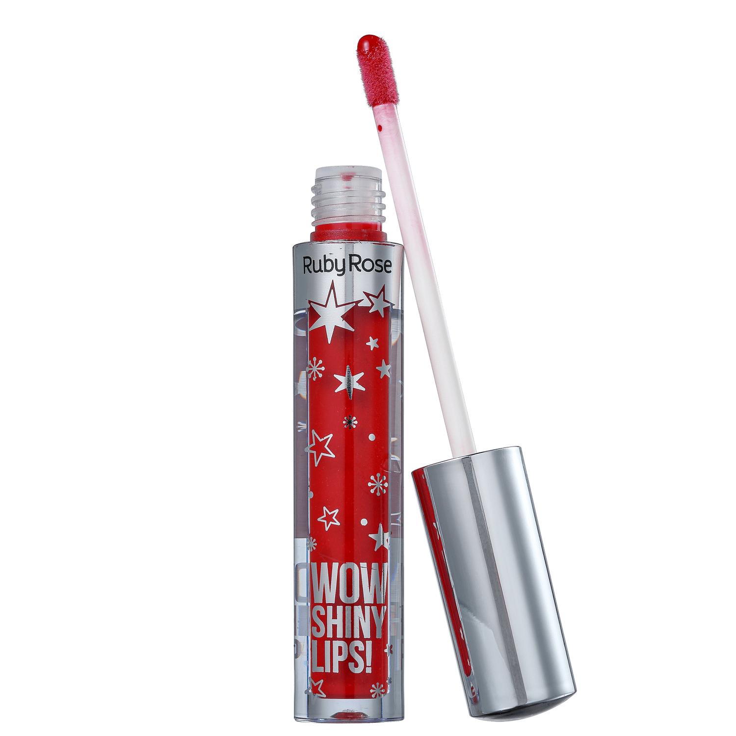 Ruby Rose Wow Shiny Lips 54 Vermelho - Gloss Labial 3ml