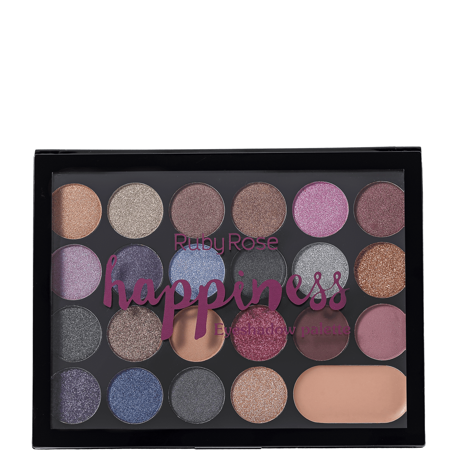 Ruby Rose Happiness - Paleta de Sombras 16,5g
