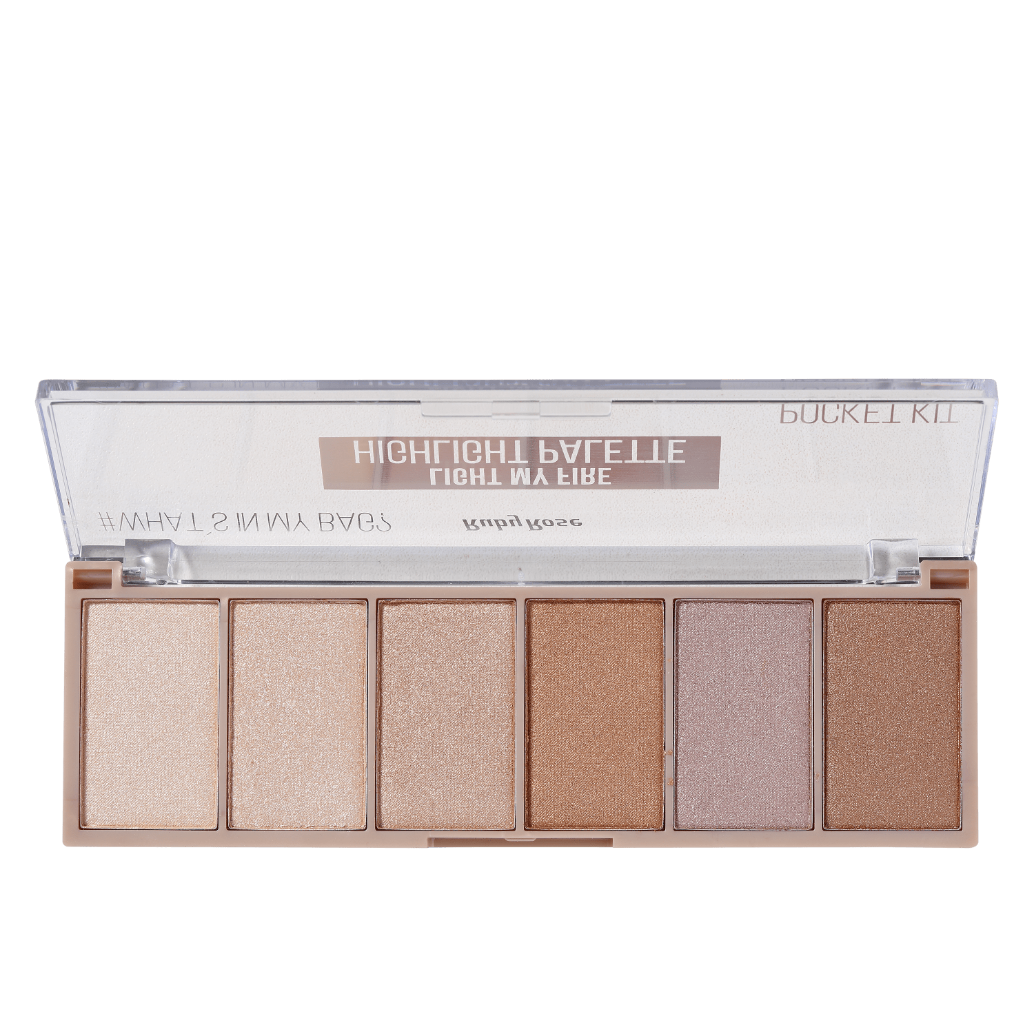 Ruby Rose Light My Fire Pocket Kit - Paleta de Iluminadores 18g