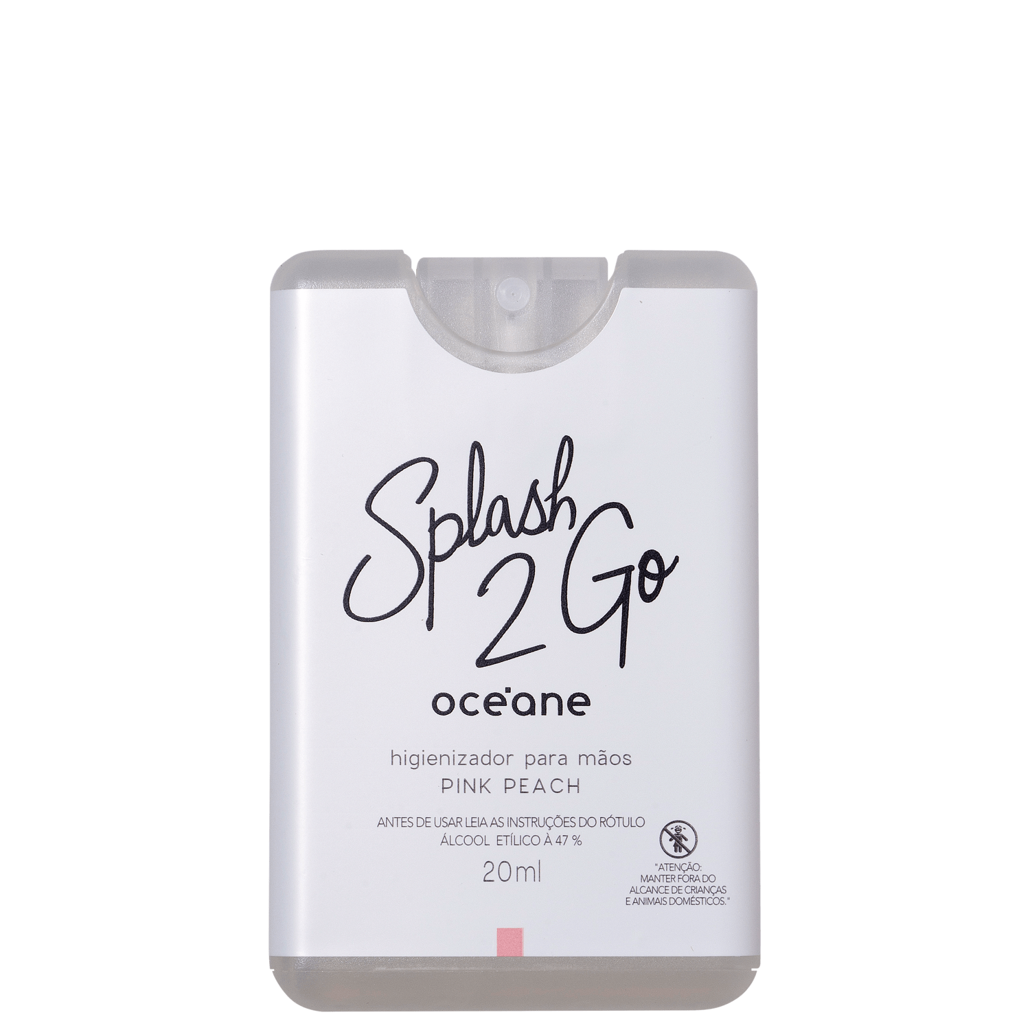 Océane Splash2Go Pink Peach - Higienizador para Mãos 20ml