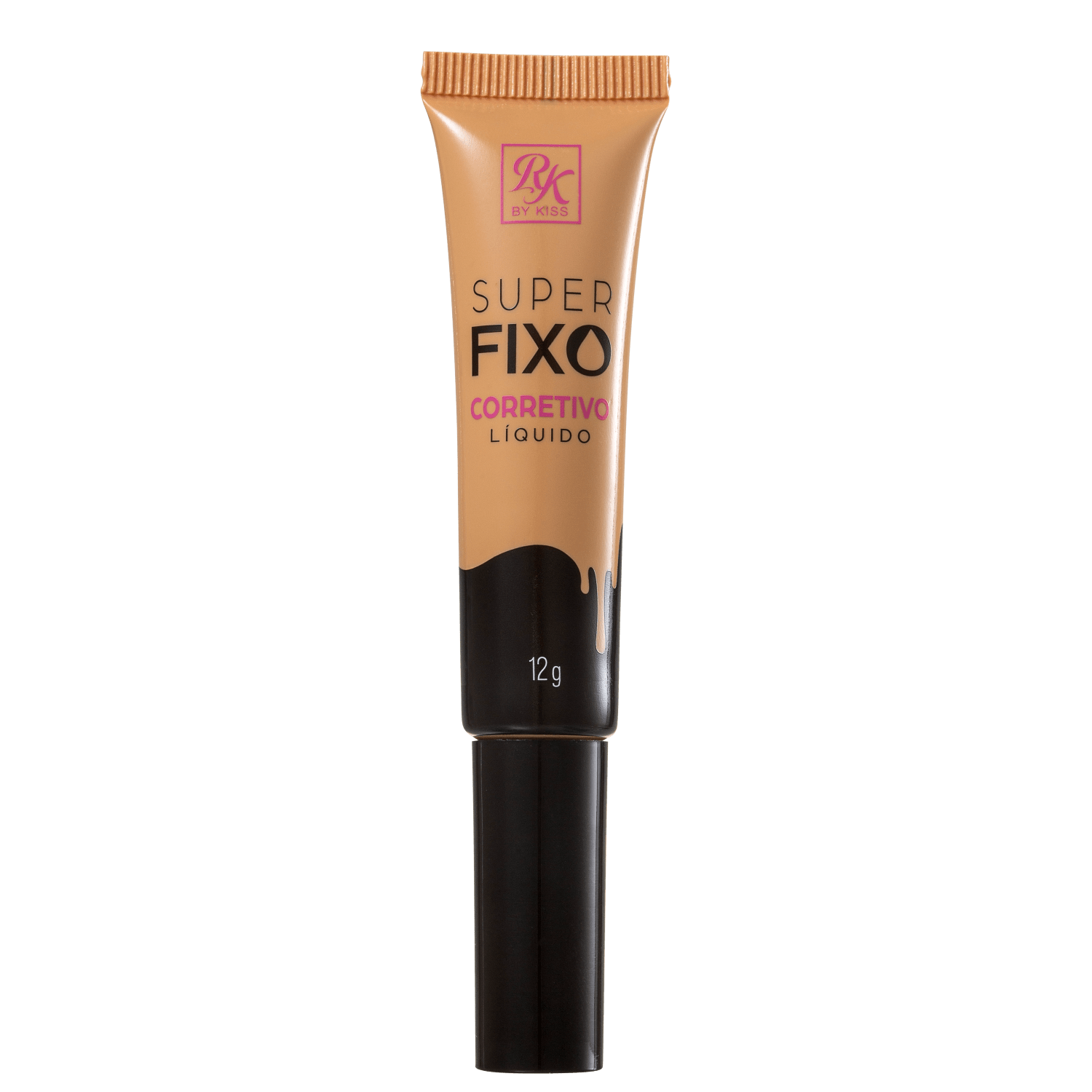 Ruby Kisses Super Fixo Açúcar Mascavo - Corretivo Líquido 12g