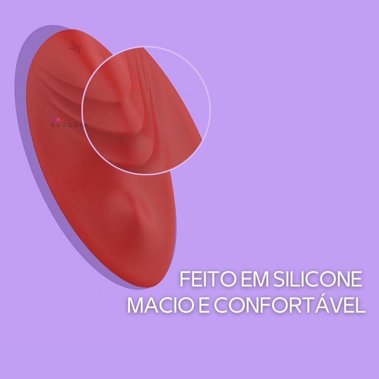 Lovepad S-Hande Vibrador para Sentar Estimulo Clitoris e Anus 9 Intensidades 26cm x 13cm em Silicone Recarregável