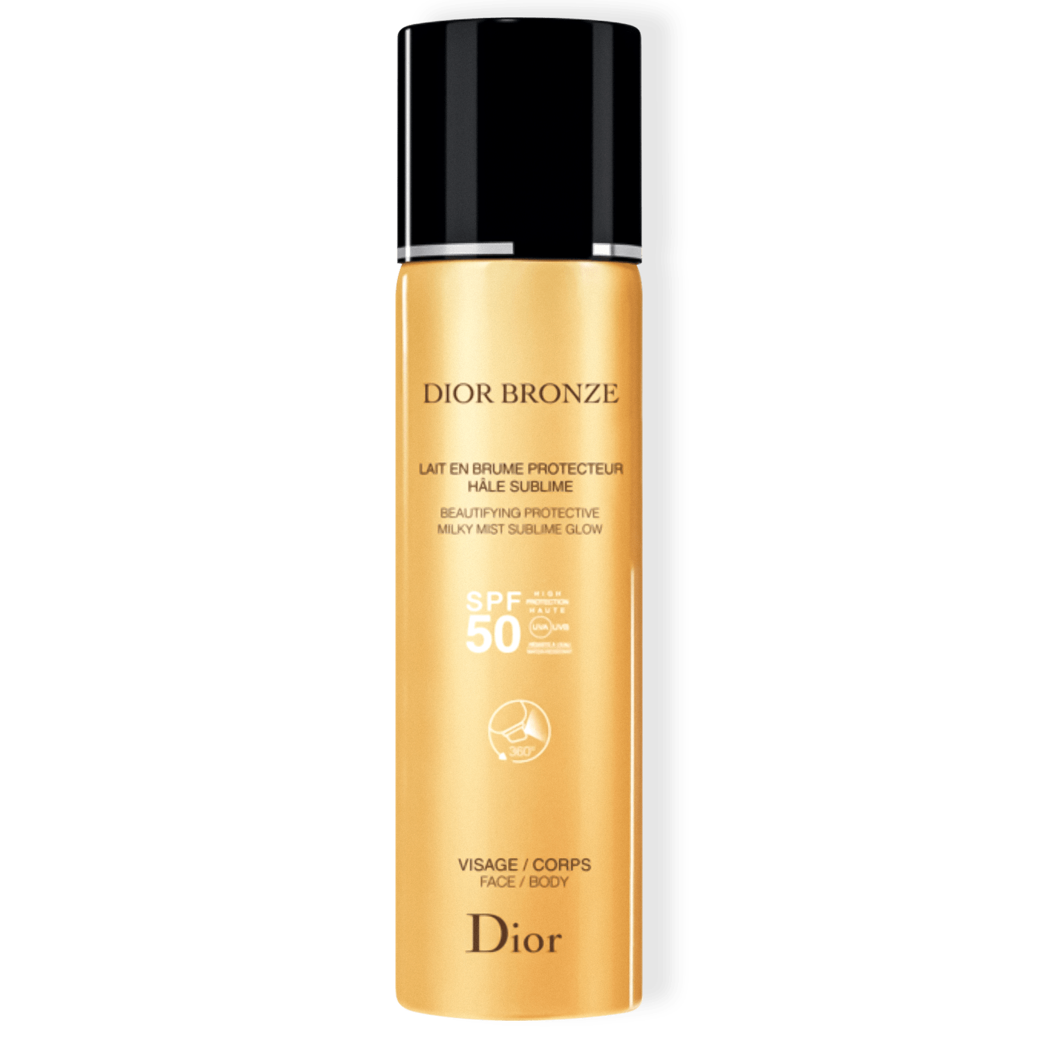 Dior Bronze Lait En Brume Hâle Sublime FPS 50 - Protetor Solar em Spray 125ml