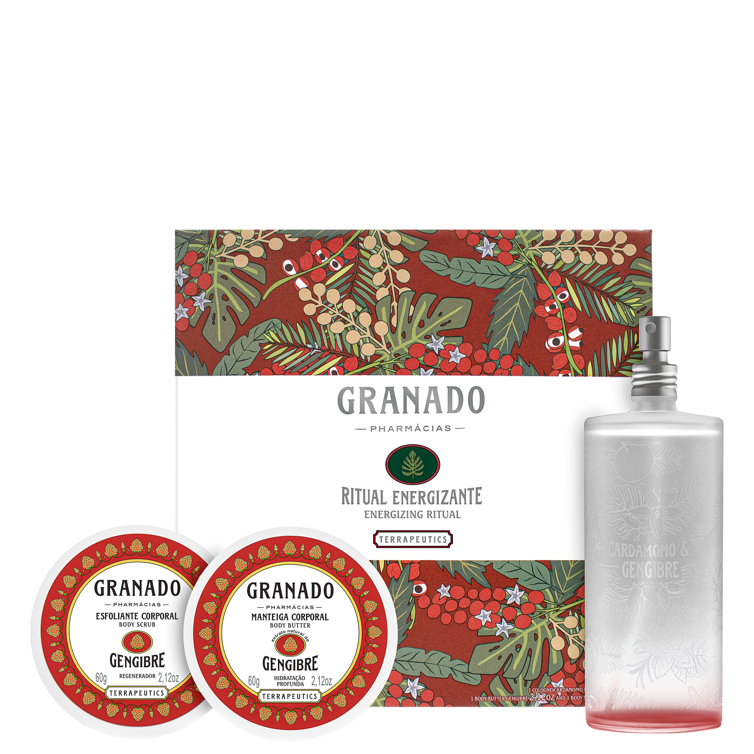 Kit Granado Terrapeutics Ritual Energizante (3 Produtos)