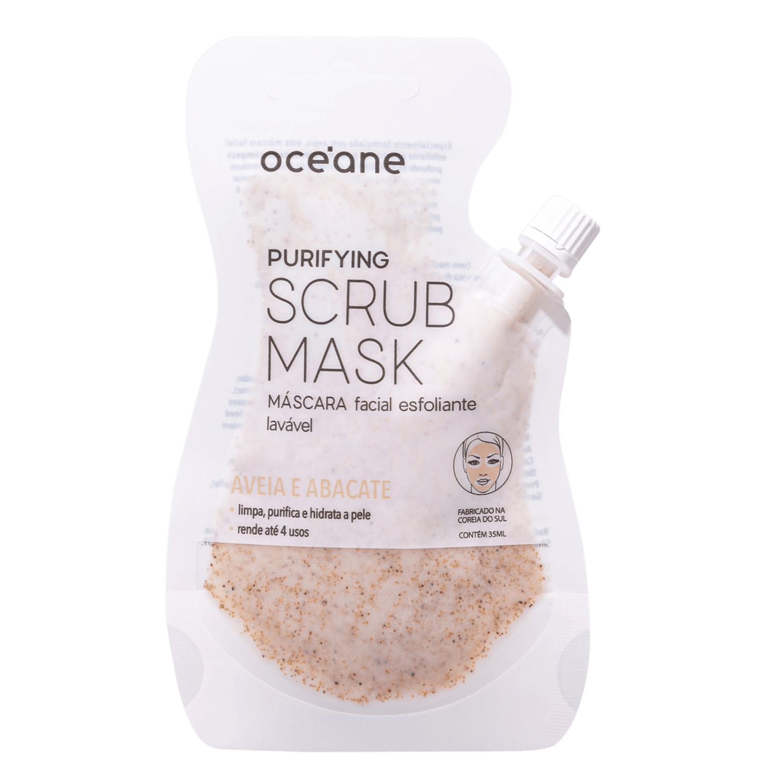Océane Purifying Scrub - Máscara Facial 35ml