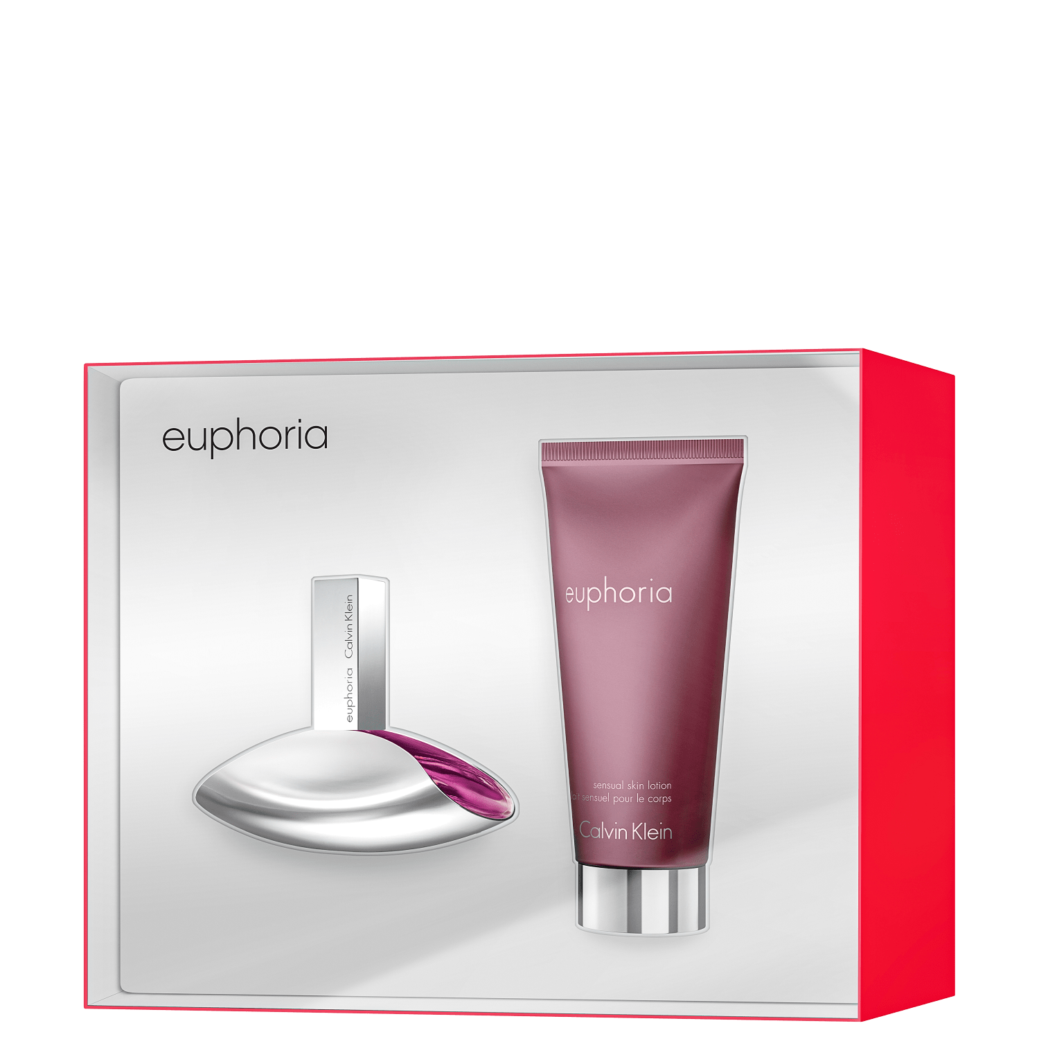 Conjunto Euphoria Calvin Klein Feminino - Eau de Parfum 50ml + Loção Corporal 200ml