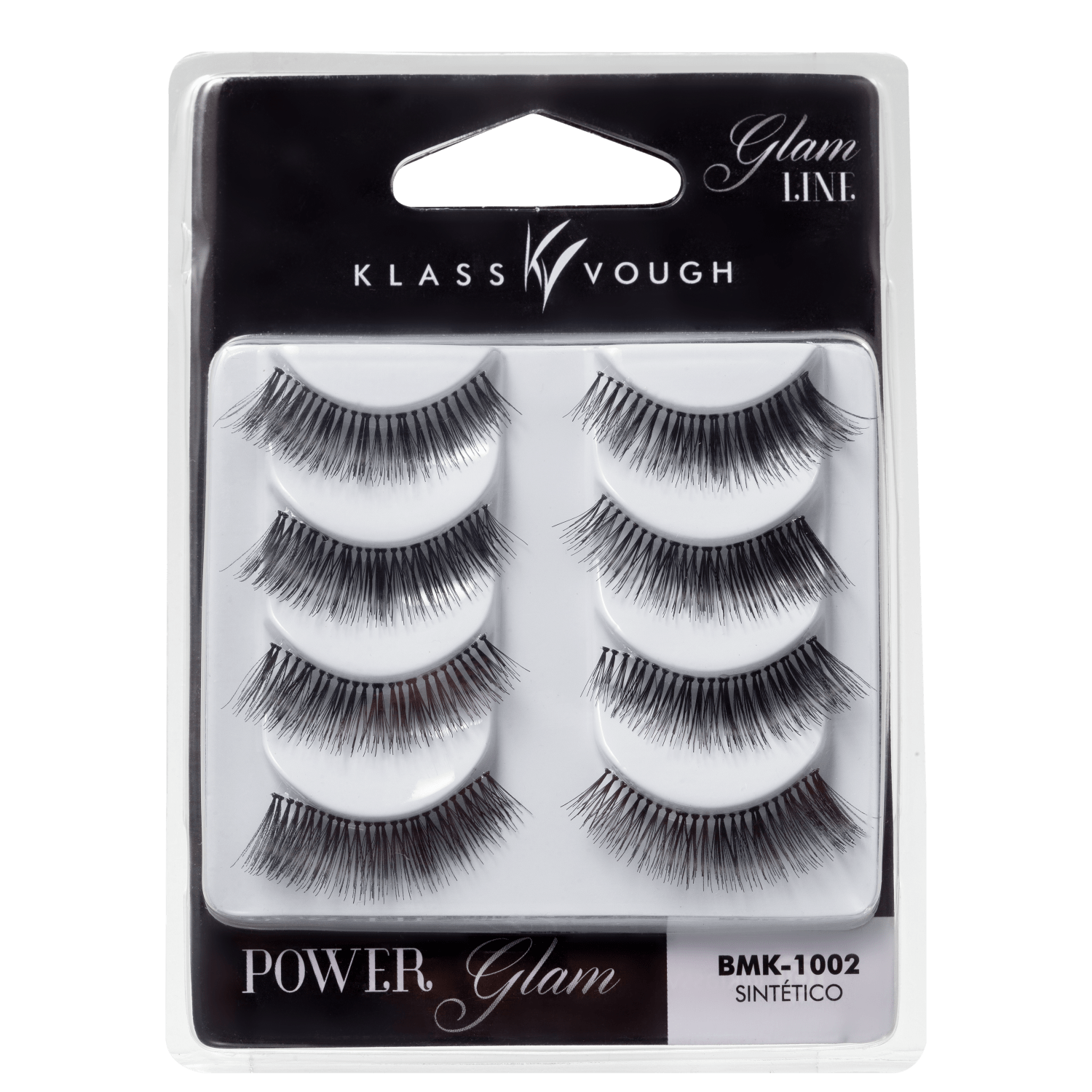 Klass Vough Power Glam 4 Pares - Cílios Postiços 20g