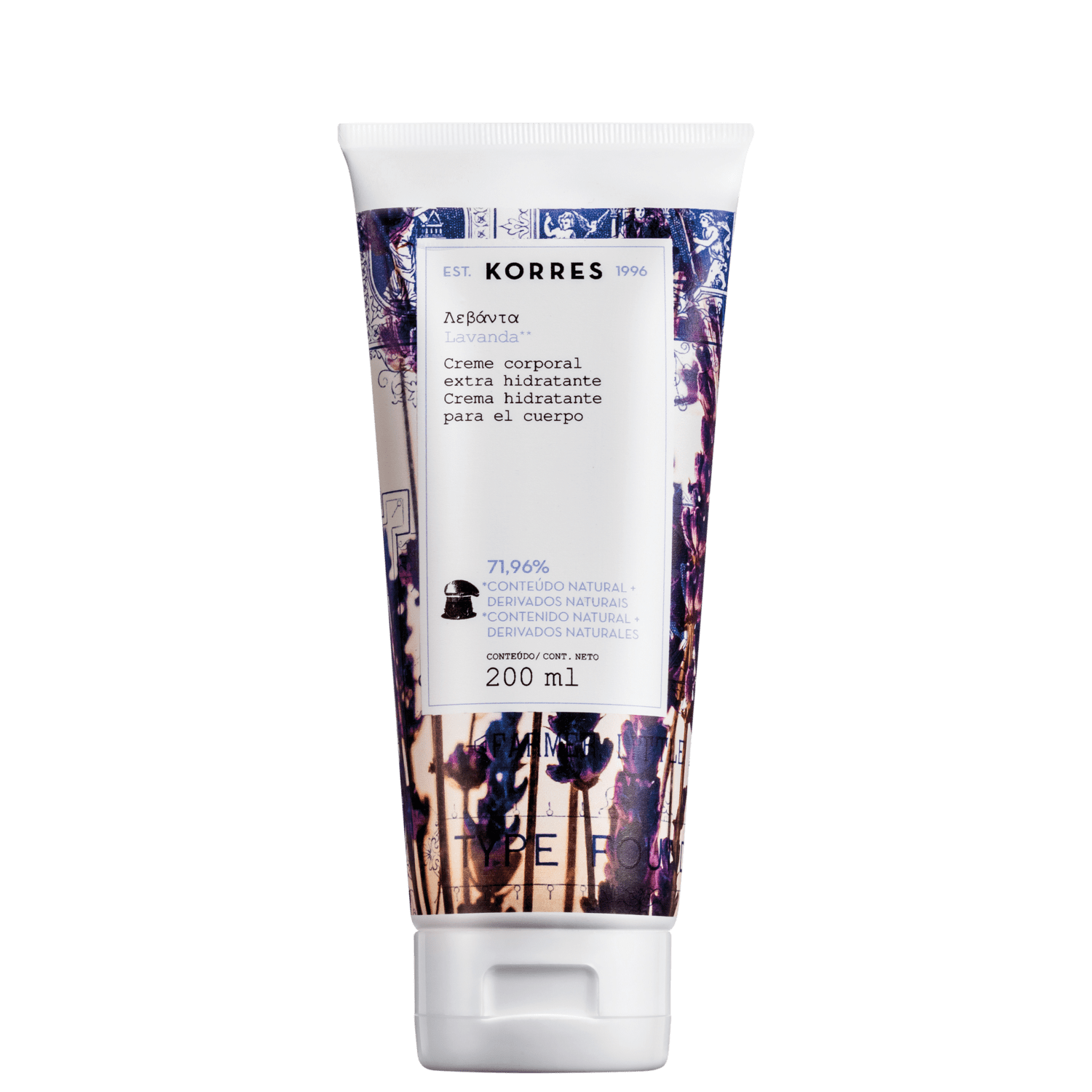 Korres Lavanda - Creme Hidratante Corporal 200ml
