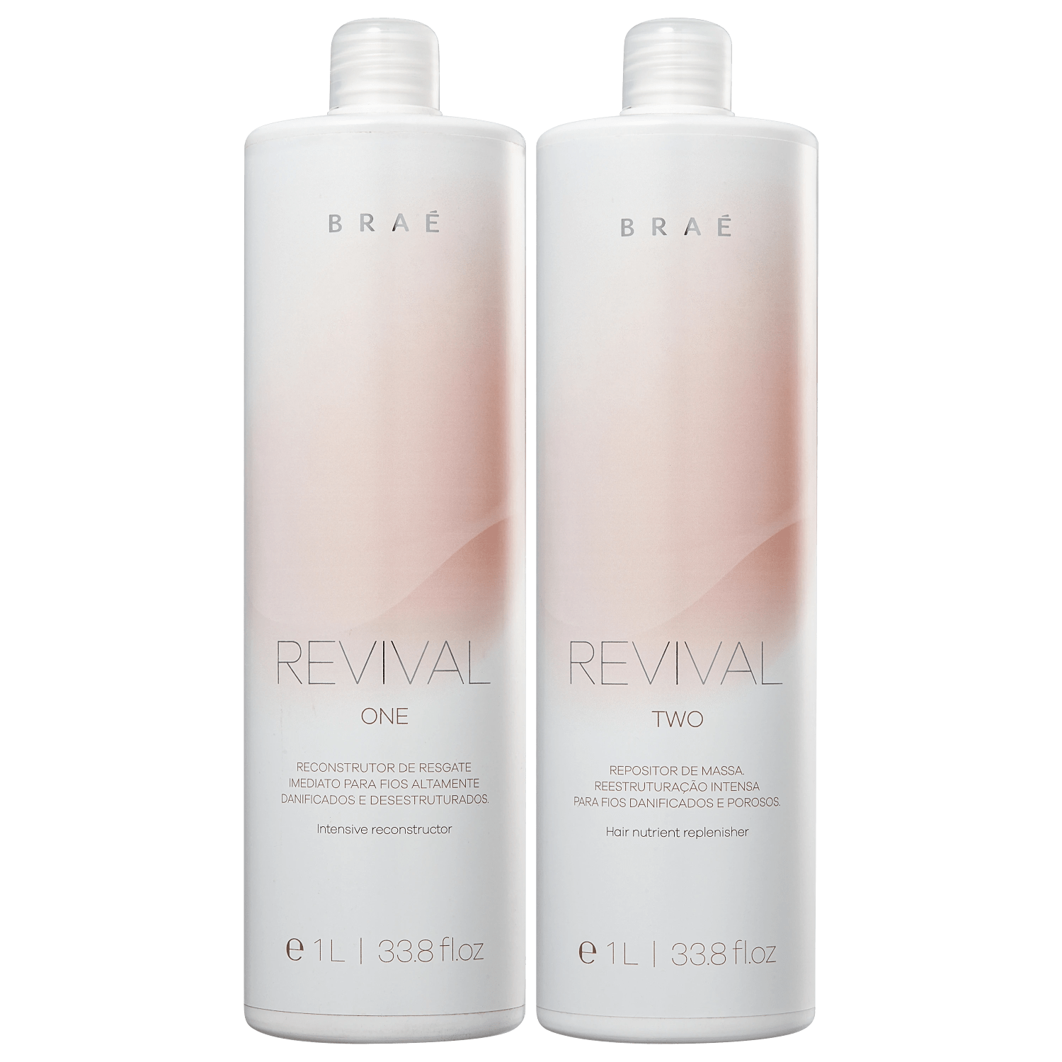 Kit BRAÉ Revival Tratamento Reconstrutor (2 Produtos)