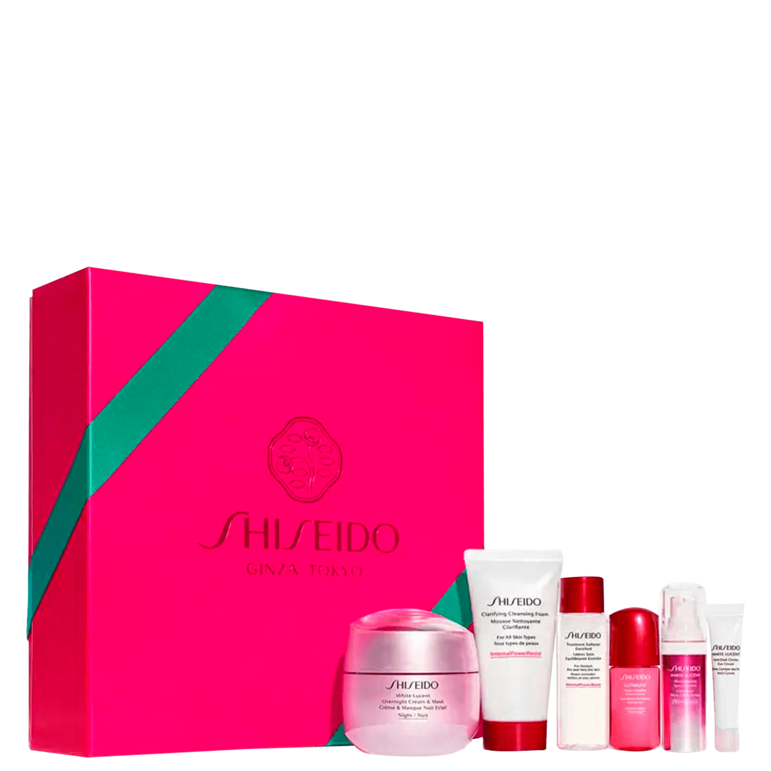 Kit Shiseido Ultimate Brightening: The Dark Spot Corretor Set (6 Produtos)
