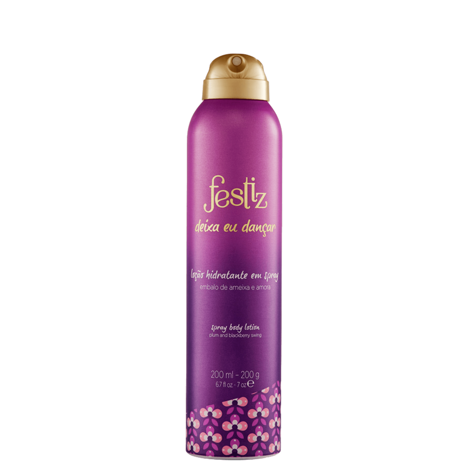 Festiz Deixa Eu Dançar - Loção Hidratante Corporal 200ml