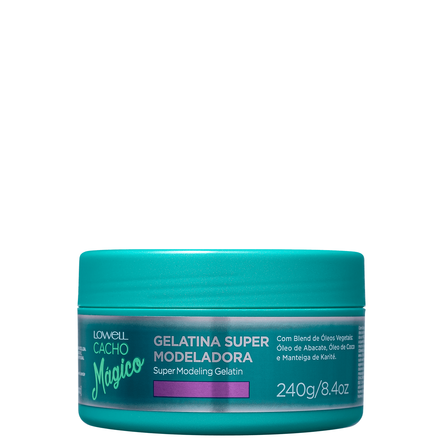 Lowell Cacho Mágico Super Modeladora - Gelatina Ativadora de Cachos 240g
