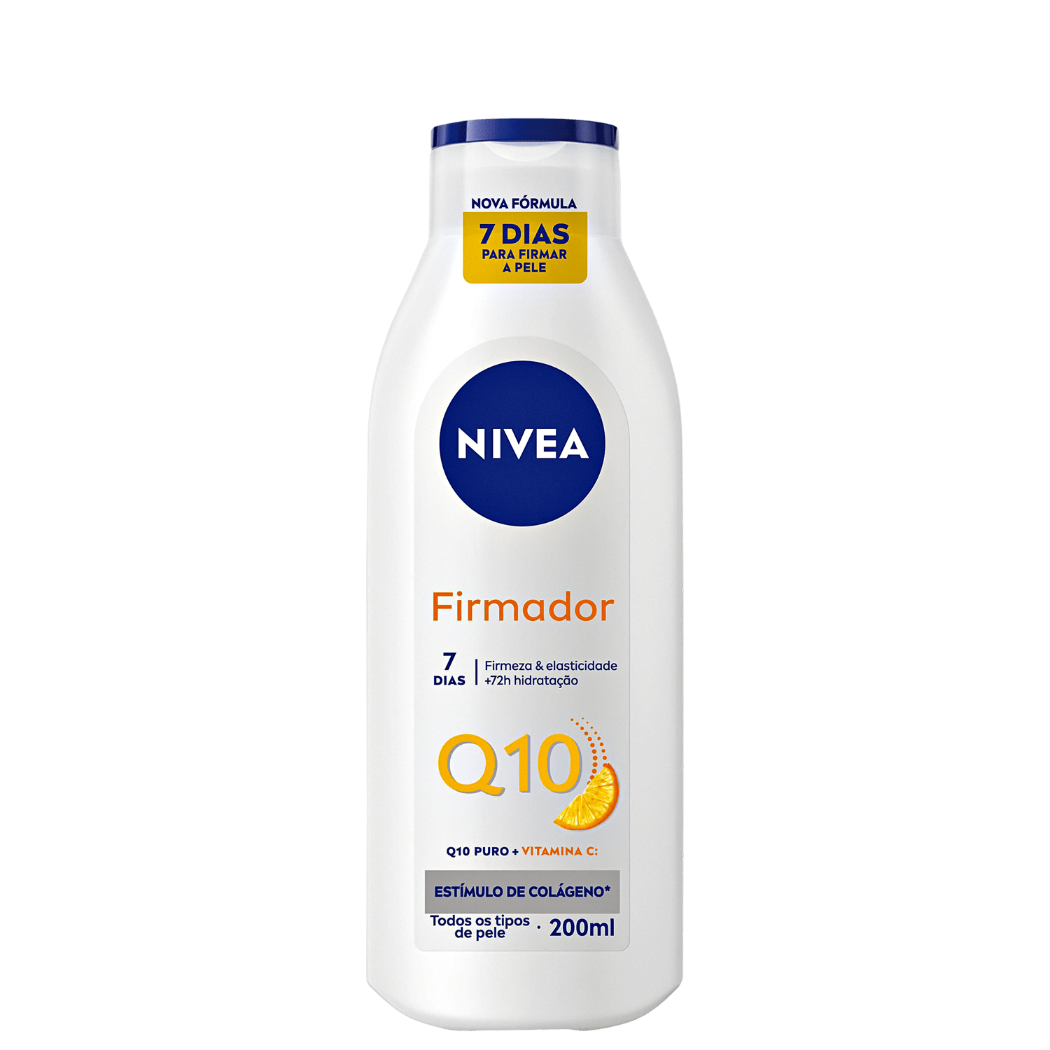 NIVEA Firmador Q10 + Vitamina C Todos os Tipos de Pele - Loção Hidratante 200ml