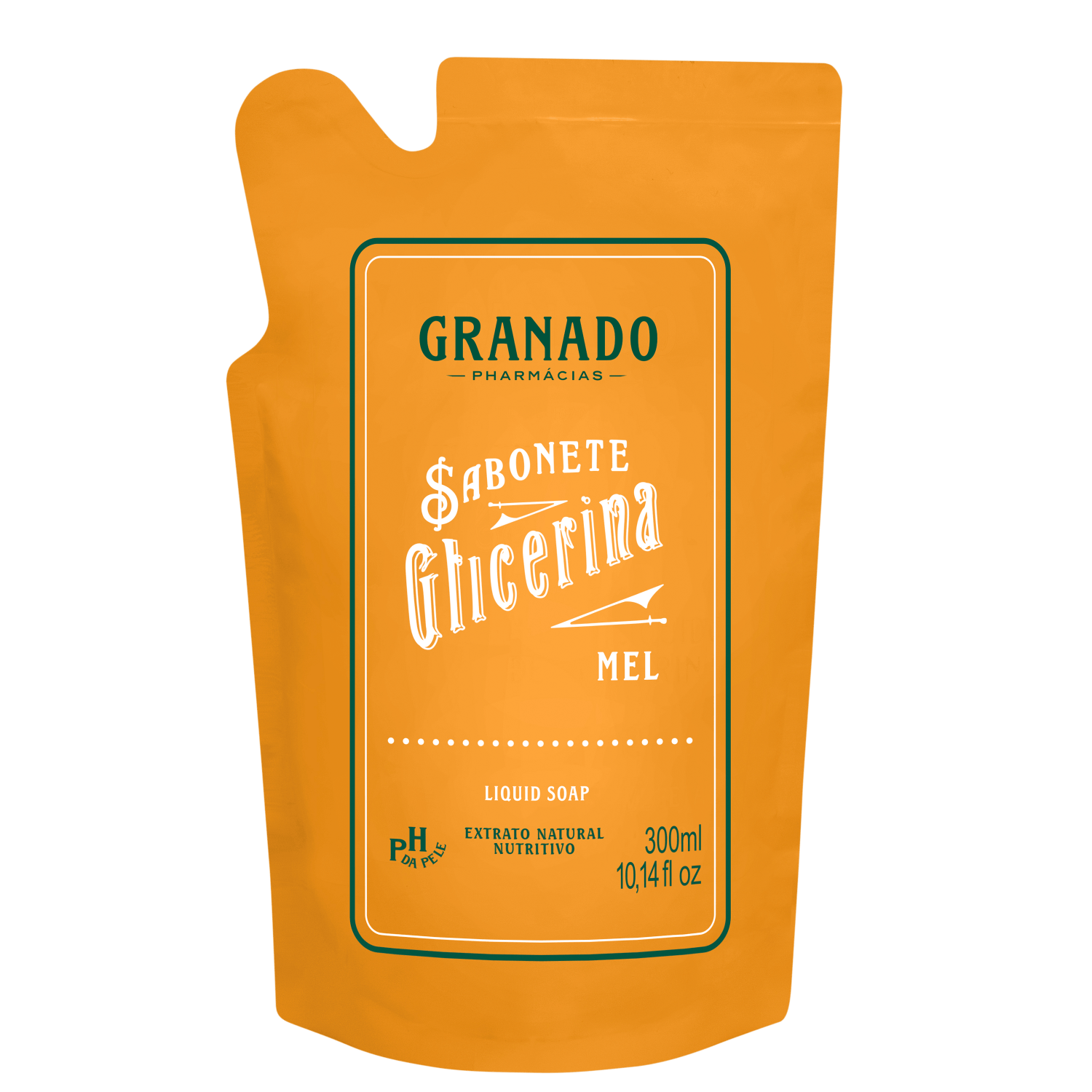 Granado Glicerina Mel Refil - Sabonete Líquido 300ml