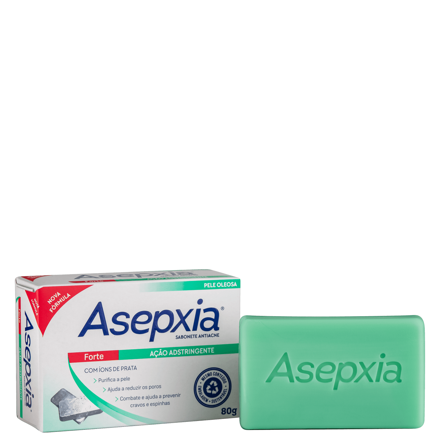 Asepxia Forte Ação Adstringente - Sabonete em Barra 80g